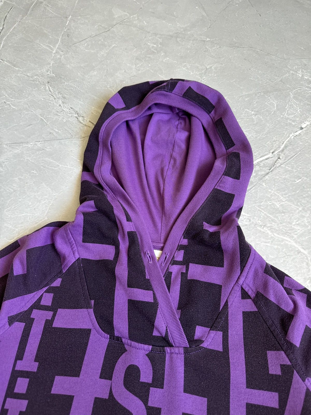 Diesel Vintage 00s Diesel Monogram Spellout avant garde Hoodie y2k Size US L / EU 52-54 / 3 - 9 Thumbnail