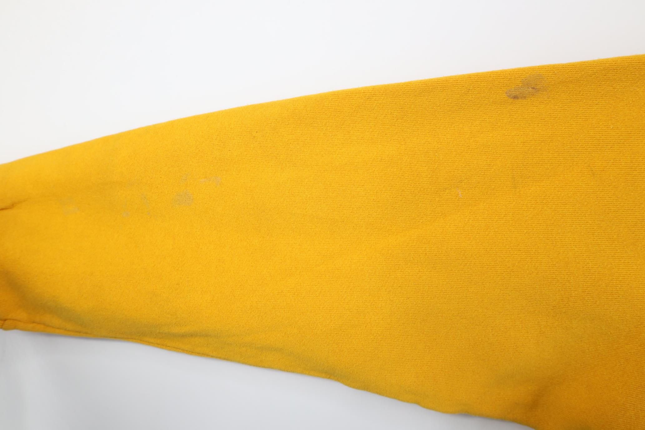 Vintage Vintage 90s Metro Parks Volunteer Crewneck Sweatshirt Yellow Size US XL / EU 56 / 4 - 10 Thumbnail