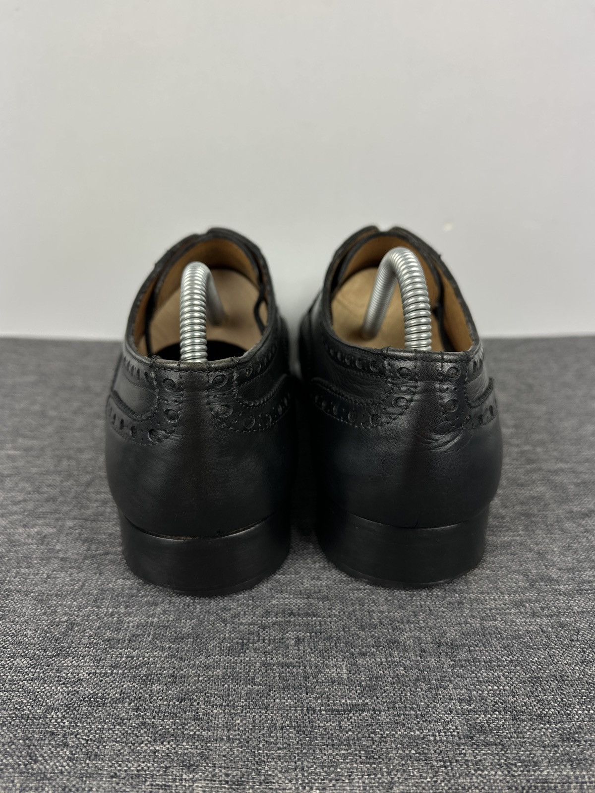 Other Vintage Calver Men’s Leather Wingtip Broque Oxford Shoes Size US 8.5 / EU 41-42 - 7 Thumbnail