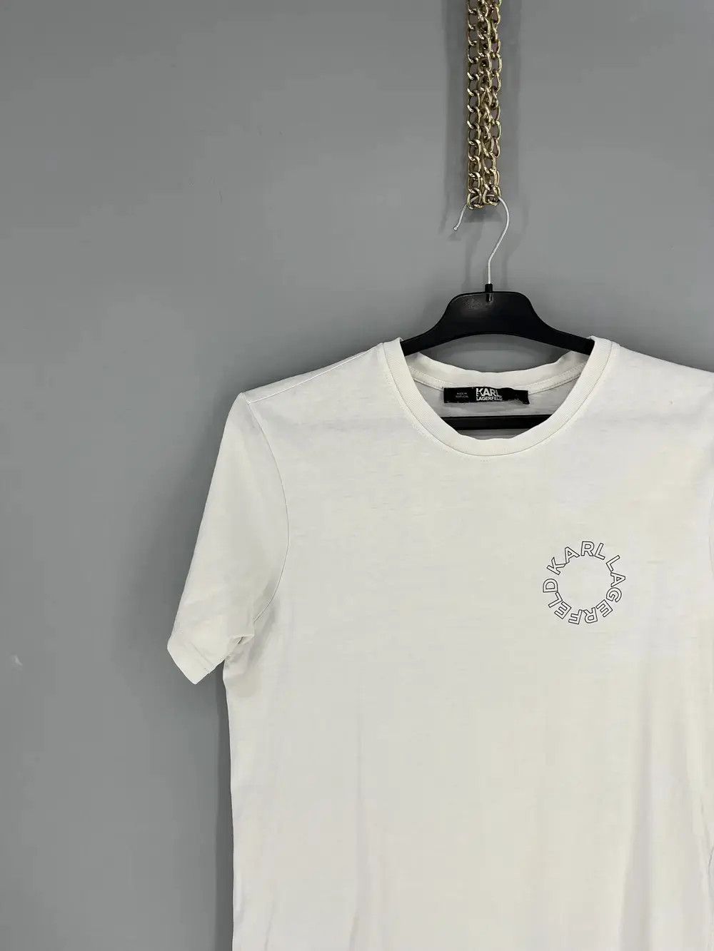 Karl Lagerfeld Karl Lagerfeld Beachwear T-Shirt Short Sleeve Big Logo Men Size US M / EU 48-50 / 2 - 5 Thumbnail
