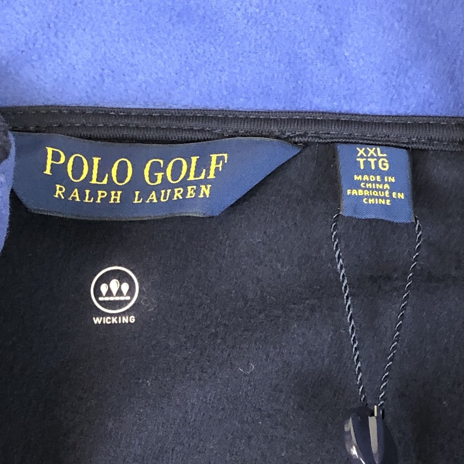 Polo Ralph Lauren New Ralph Lauren Polo Golf Mens Blue 1/4 Zip Long Sleeve Size US XXL / EU 58 / 5 - 3 Thumbnail