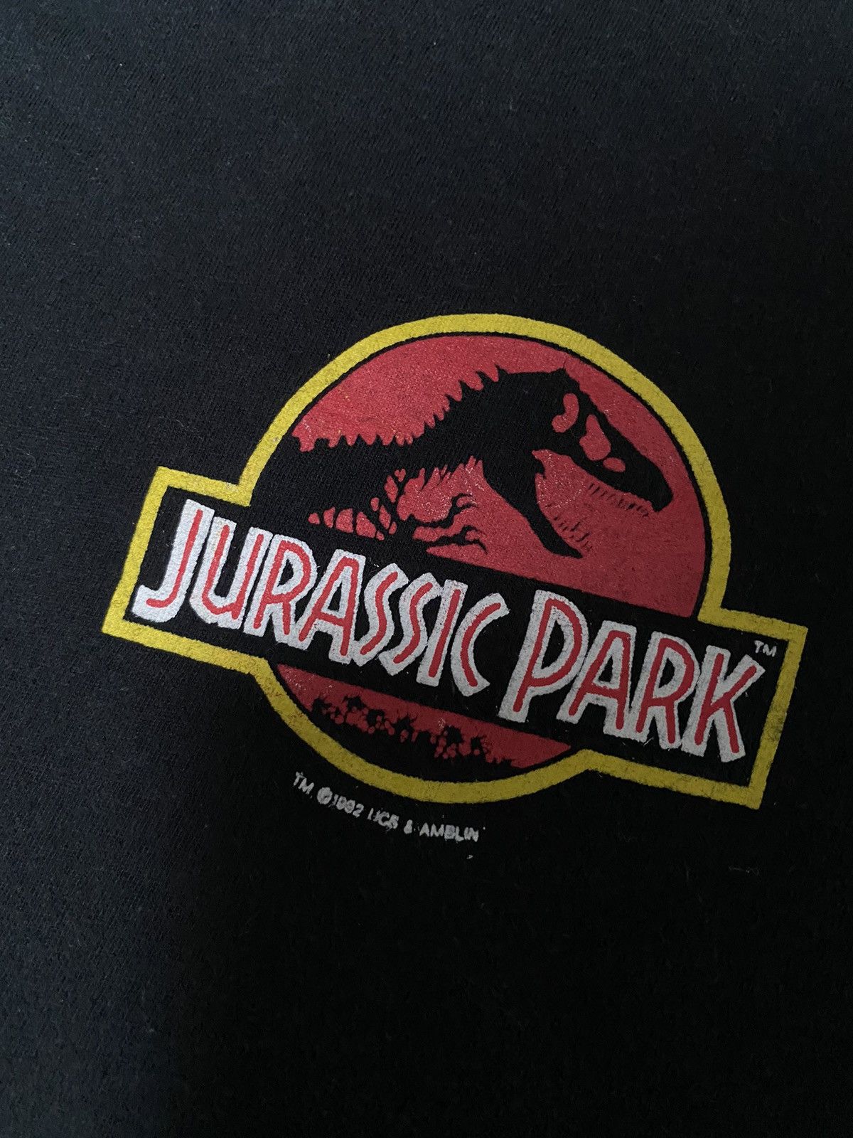 Universal Studios × Vintage 🔥Steal Deal🔥 Vintage 1992 Jurassic Park Tee Size US L / EU 52-54 / 3 - 6 Thumbnail