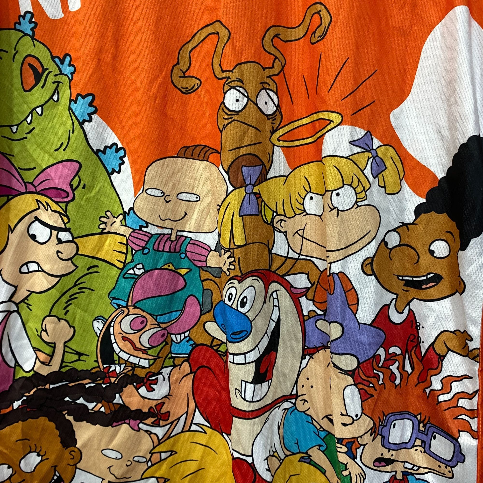 Nickelodeon Nickelodeon Classic Cartoon Mix Retro Muscle Tank Top Medium Size US M / EU 48-50 / 2 - 2 Thumbnail