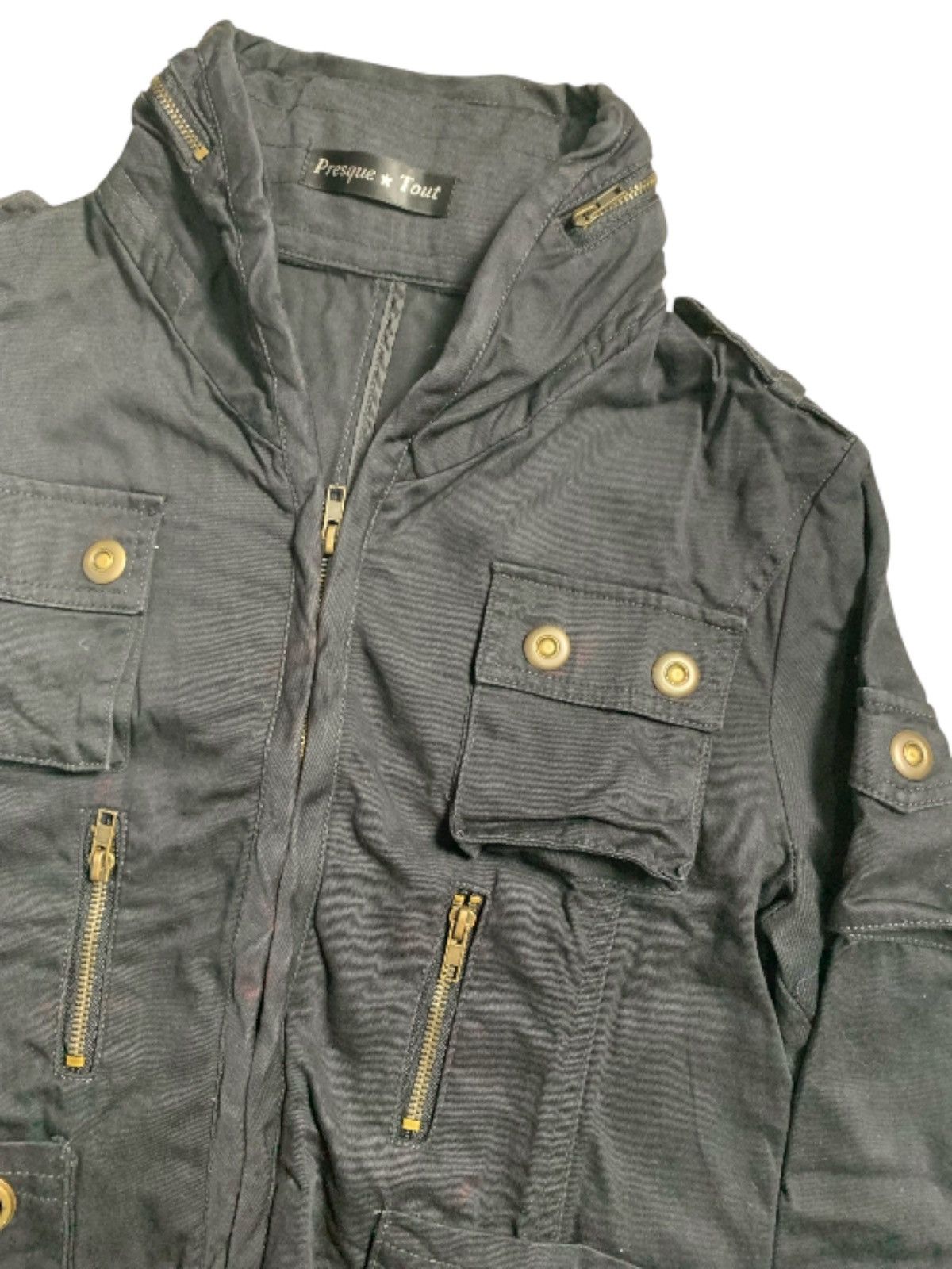 14th Addiction PRESQUE TOT MULTI ZIPPER HOODIE JACKET GOA IFSIX LGB STYLE Size US L / EU 52-54 / 3 - 6 Thumbnail