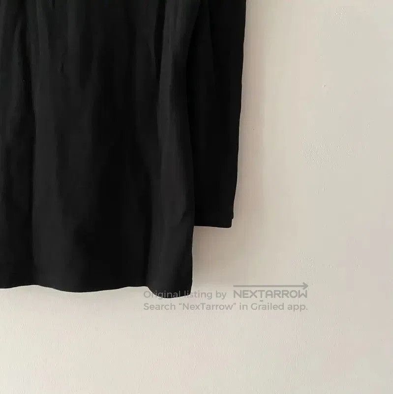 Burberry Burberry Black Cotton Long Sleeve T-Shirt. Size S / US 4 / IT 40 - 4 Thumbnail