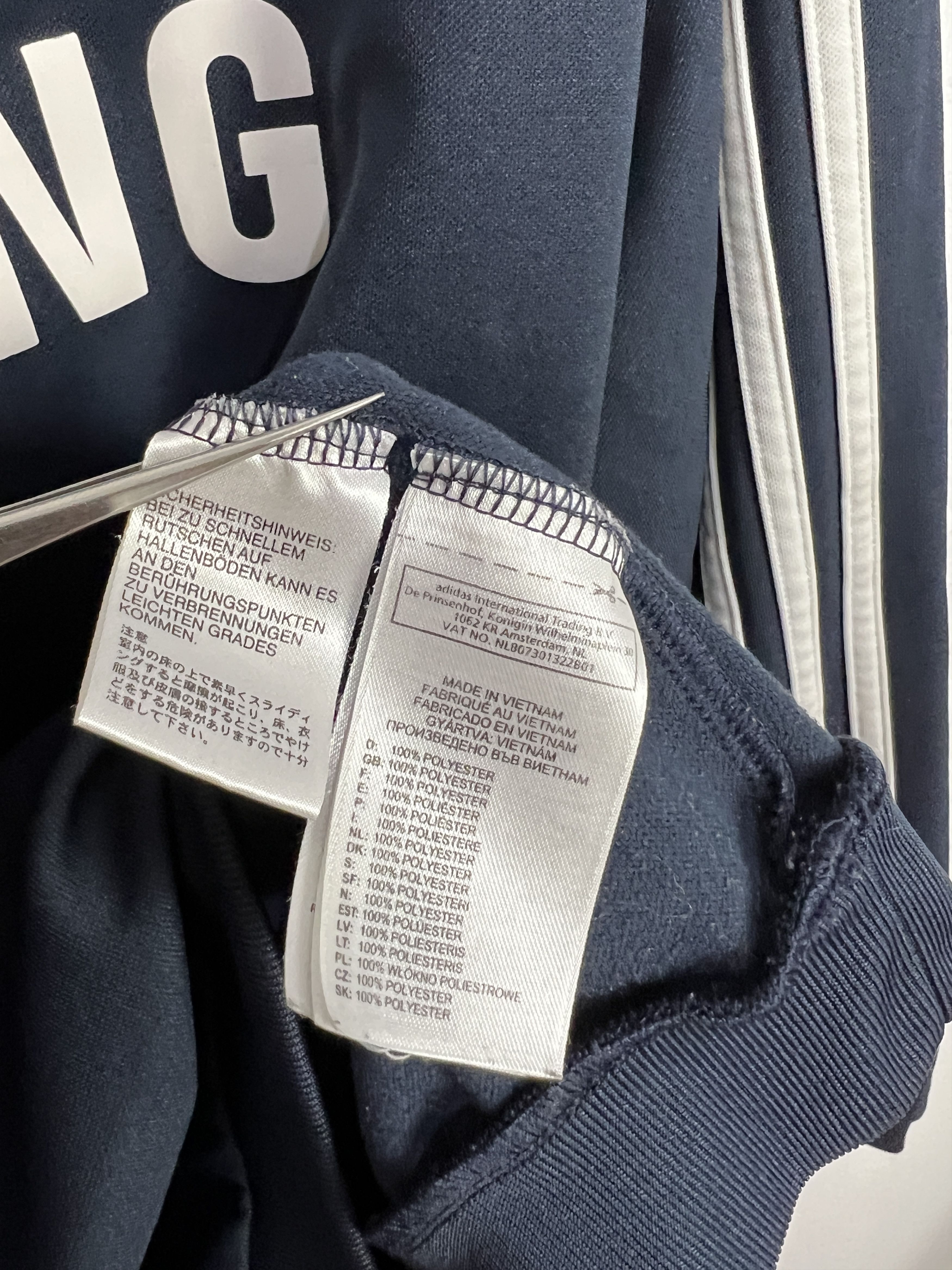 Adidas Chelsea Football Sweatshirt Soccer Crewneck Track Top Size US L / EU 52-54 / 3 - 7 Thumbnail