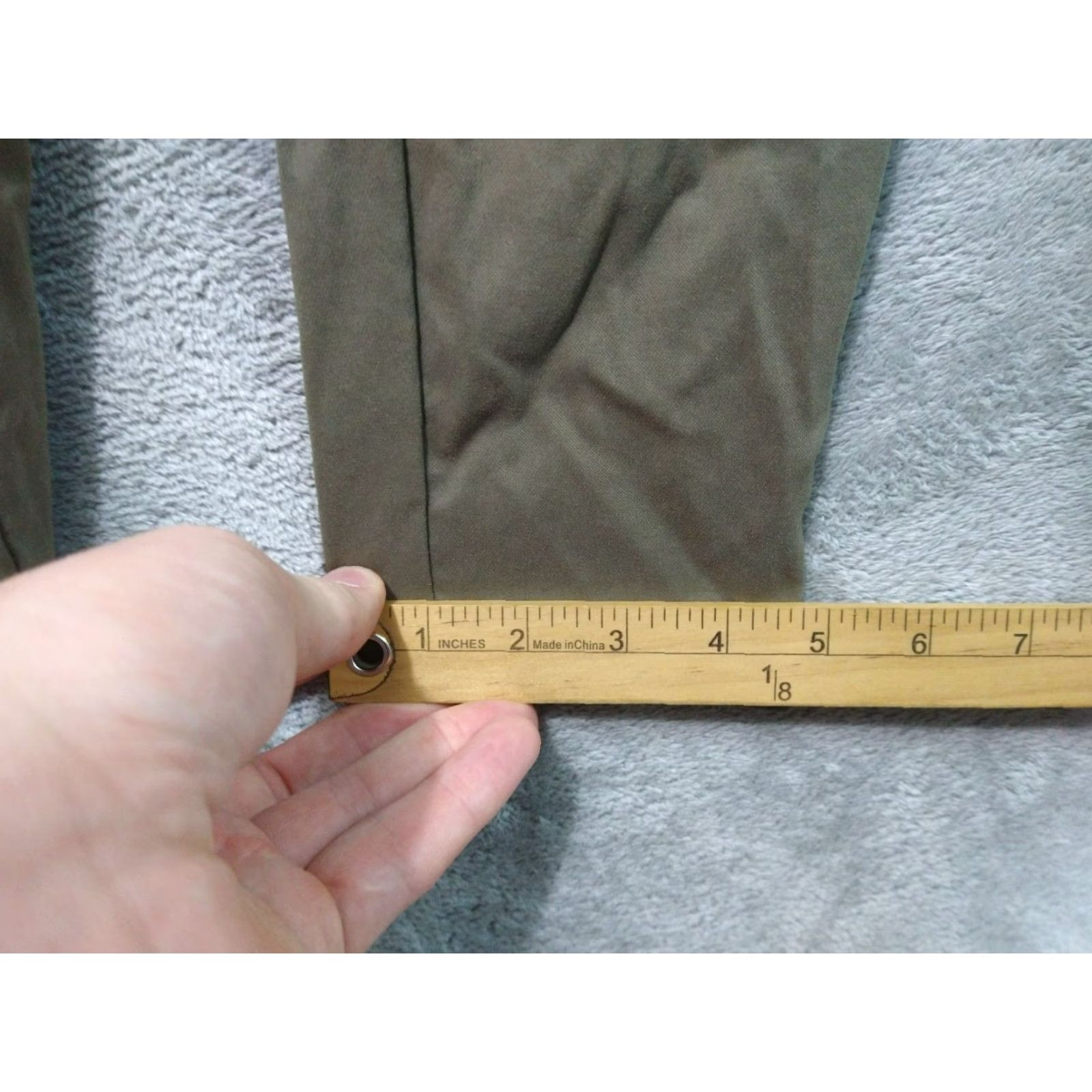 Prana prAna Pants Womens 4 Green Nylon Travel Hiking Outdoor Stretch Chino Regular Tapered Inseam 28 in Green Nature Vintage No Mens Womens Size 27" / US 4 / IT 40 - 6 Thumbnail