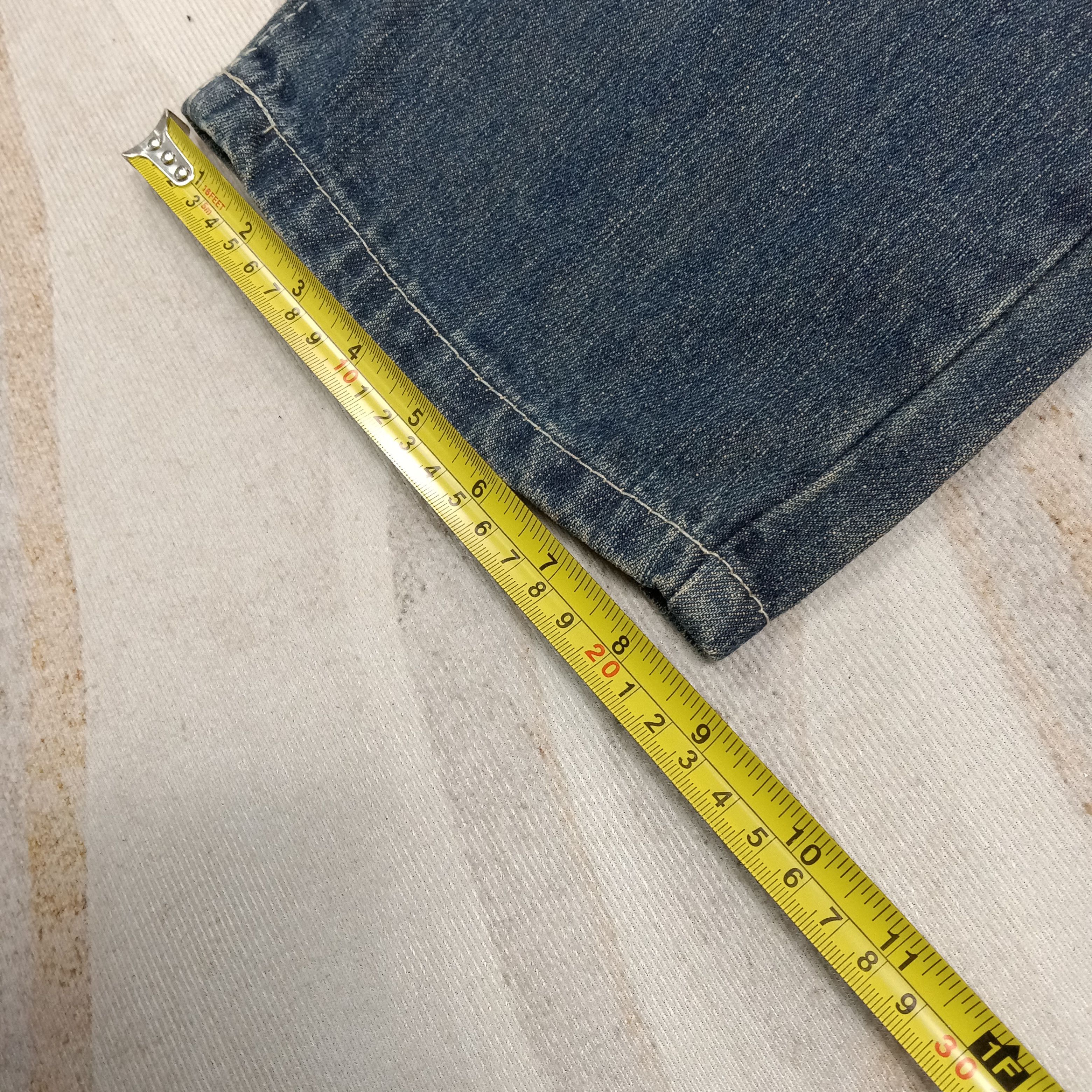 Ed Hardy Ed Hardy by Christian Audigier Baggy Denim Jeans C272N1 Size US 31 - 14 Thumbnail