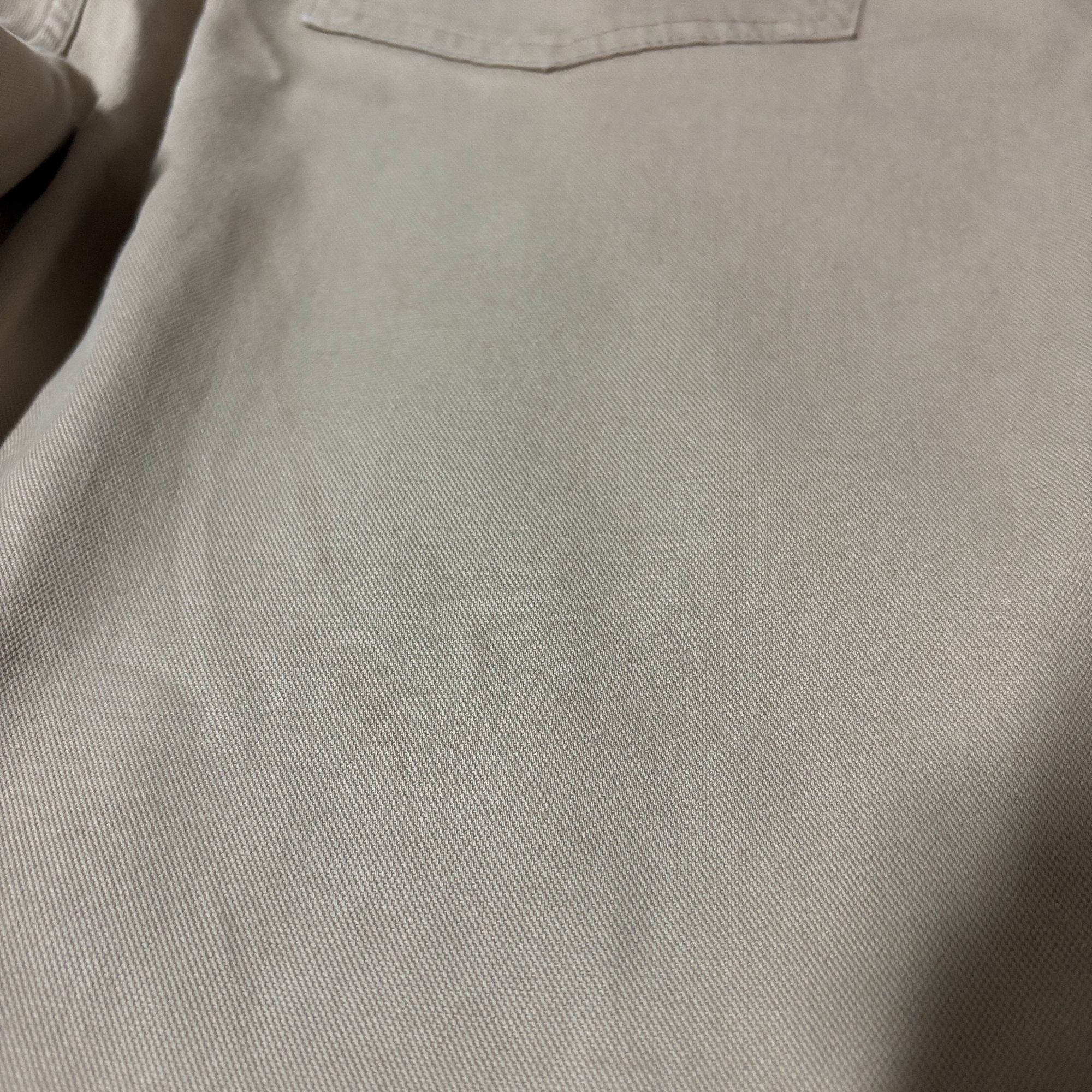 Ermenegildo Zegna Ermenegildo Zegna Beige Cotton Flat Front Casual Pants Jeans Size 38R - 8 Thumbnail
