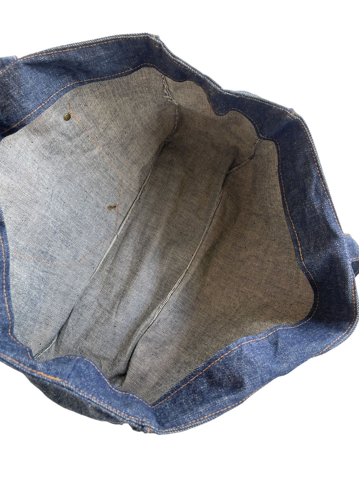 Evisu Vintage Evis Japan Denim Totebag Size ONE SIZE - 11 Thumbnail