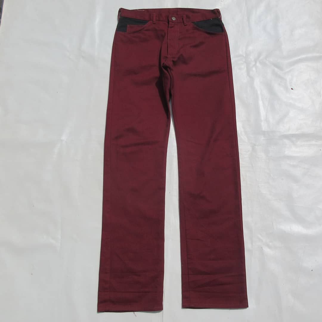 Lee × Vintage Lee Mr Rider jeans Sta Prest Trouser pants Union Made Garmen Size US 34 / EU 50 - 4 Thumbnail