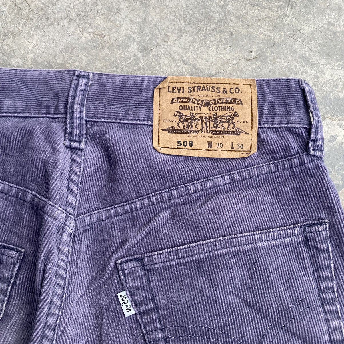 Levi's Vintage Clothing 98’ Lot 508 corduroy jeans LV009 Size US 29 - 7 Thumbnail