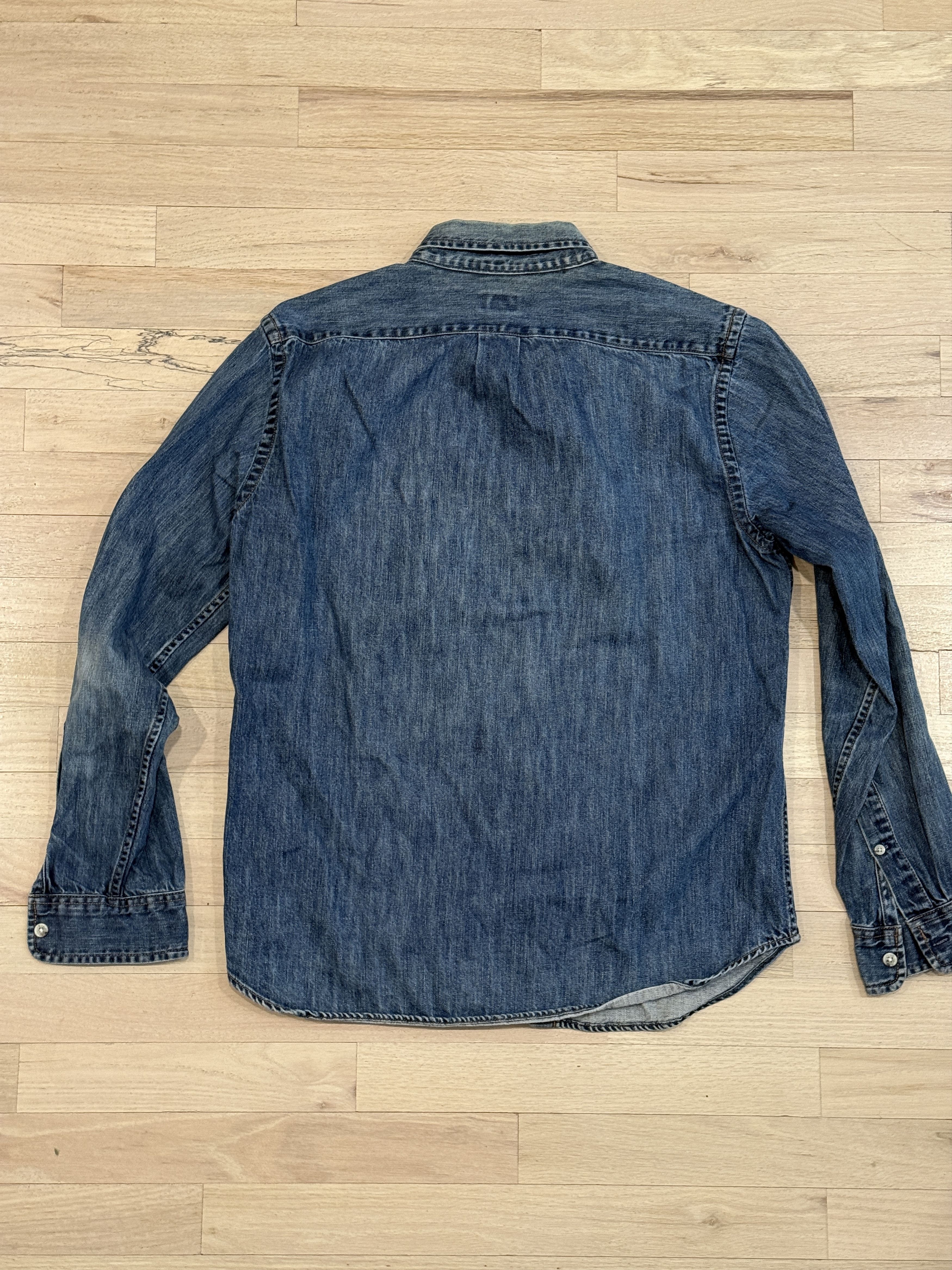 J.Crew J.Crew Heavy Denim Shirt Size US M / EU 48-50 / 2 - 3 Thumbnail