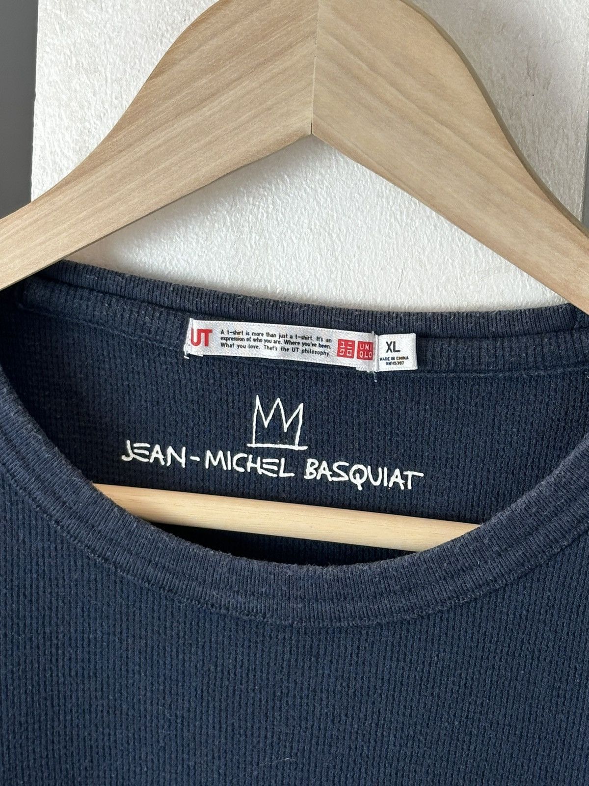 Uniqlo Vintage Uniqlo x Jean Michel Basquiat Tee Long Sleeve Size XL / US 12-14 / IT 48-50 - 6 Thumbnail