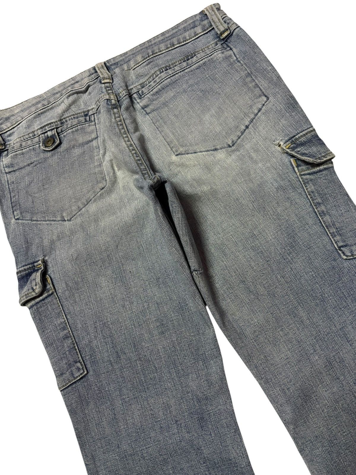 Japanese Brand Vtg Nudist Jeans Japan Bondage Punk Jeans Size 28" / US 6 / IT 42 - 9 Thumbnail