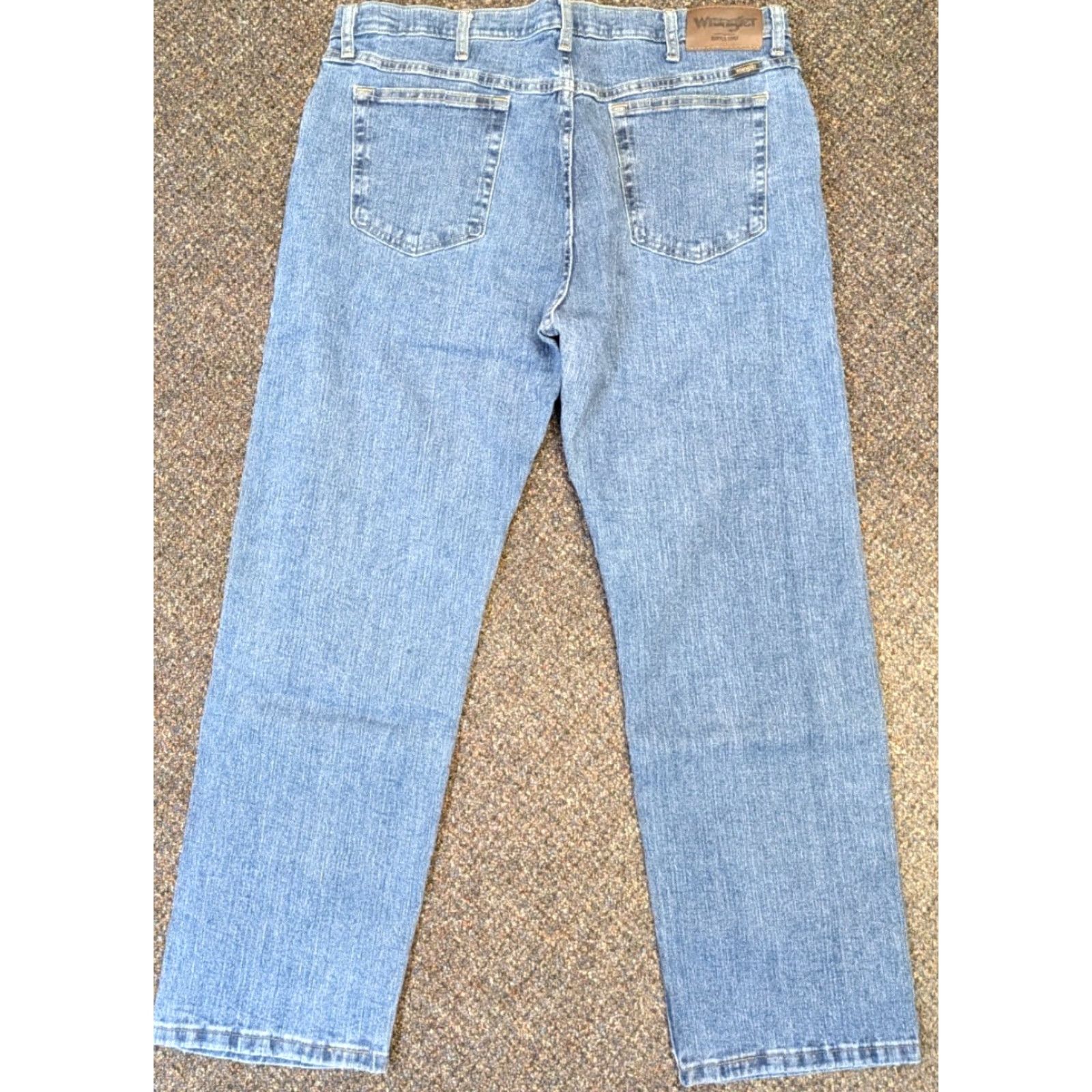 Wrangler Wrangler Jeans Mens Denim Blue 36x29 Regular Fit Cotton Jeans Pants 36 Inseam 34 Regular MGW25MS Nicaragua Vintage? Size US 36 / EU 52 - 7 Thumbnail