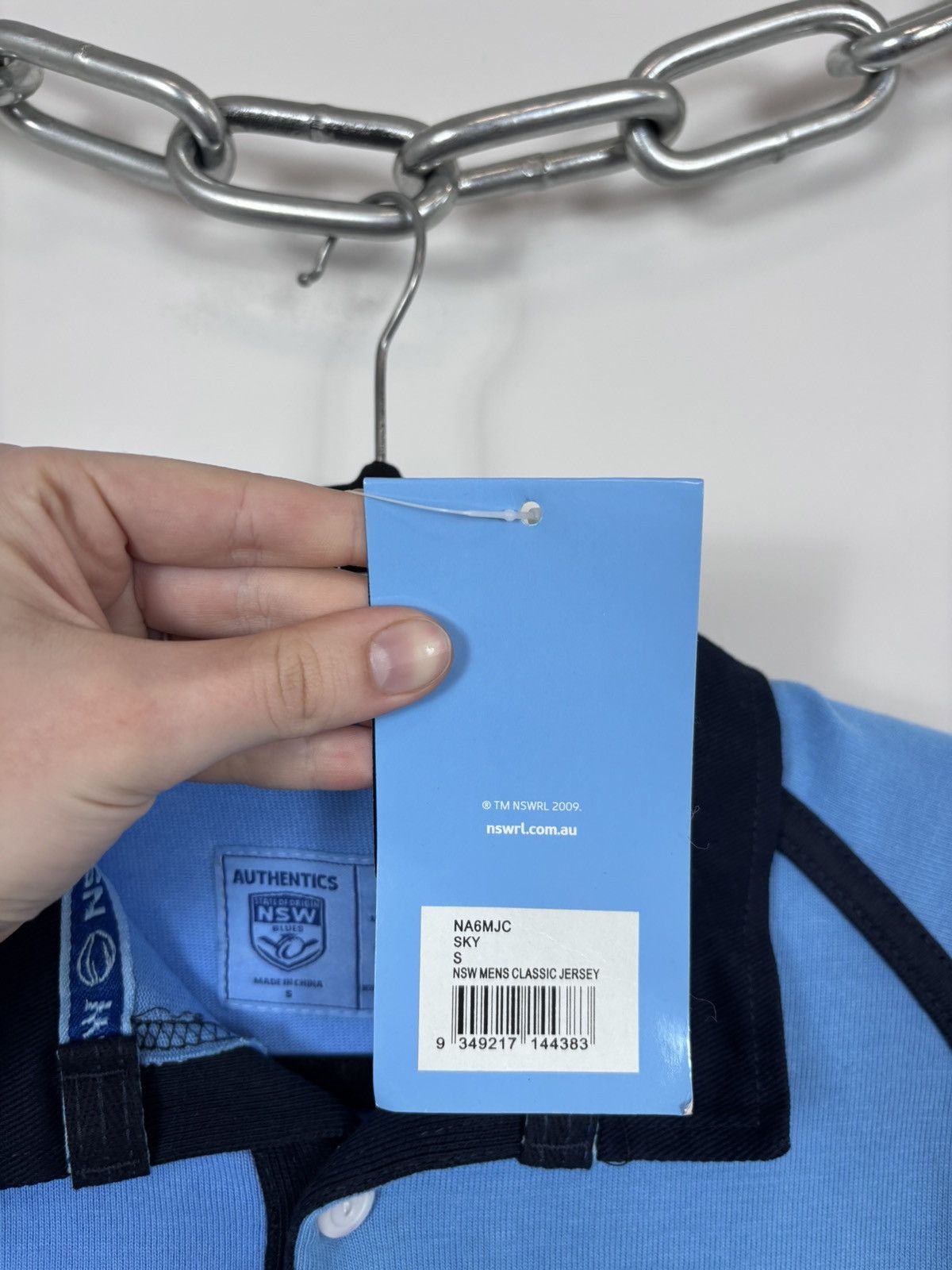 Other NSW New South Wales Blues NWT State Of Origin 2017 Jersey Size US S / EU 44-46 / 1 - 14 Thumbnail