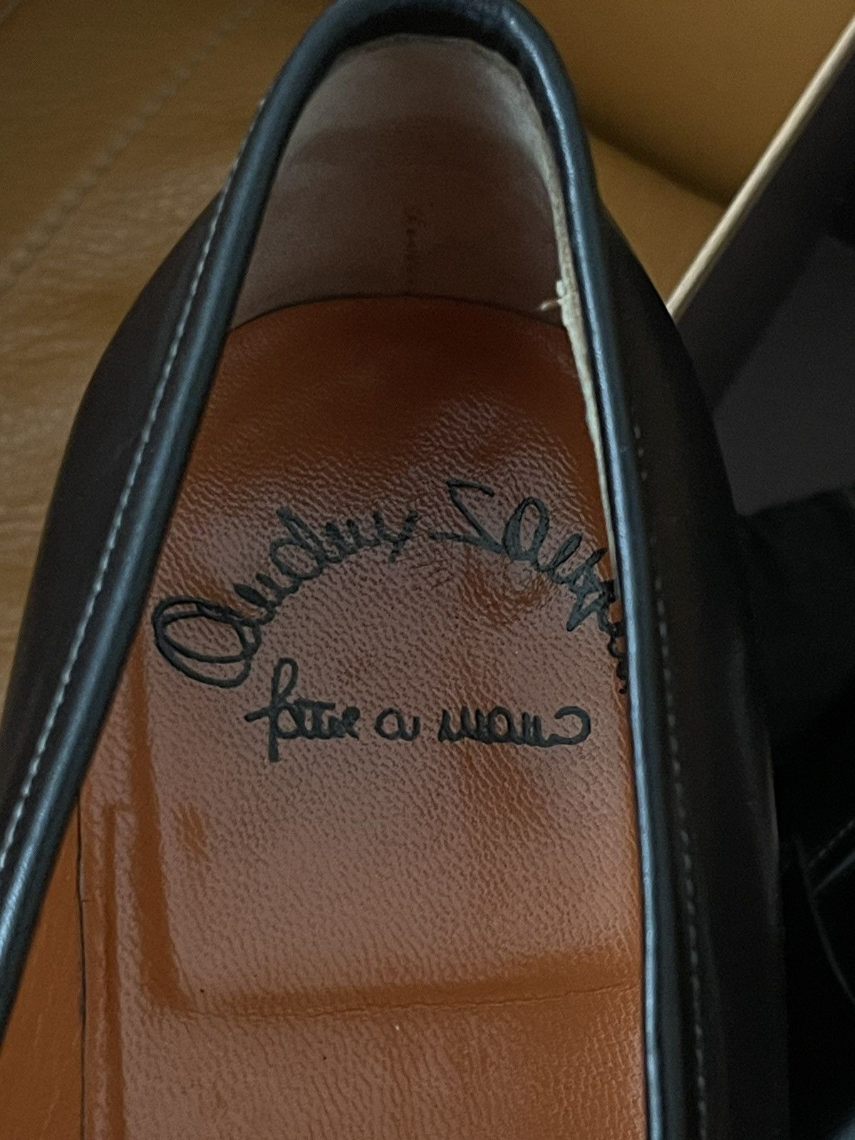 Santoni Leather Loafers Size US 8.5 / EU 41-42 - 3 Thumbnail