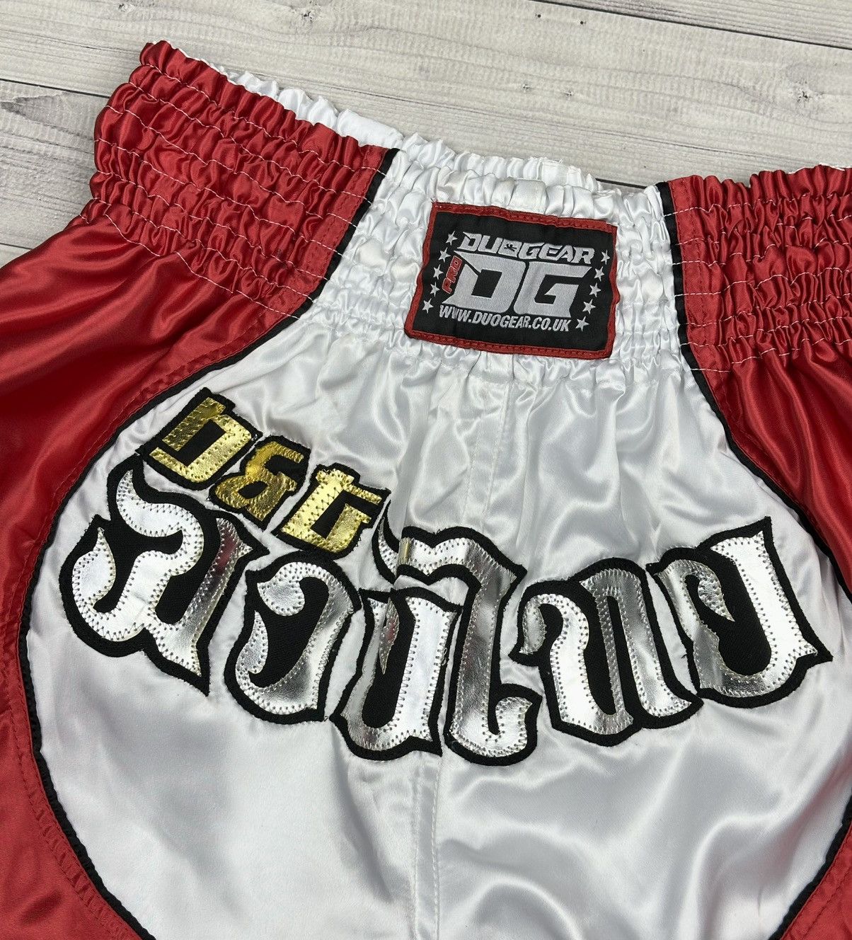 Band Tees Men’s Muay Thai Shorts Kickboxing Training Gear Thai Boxing Size US 36 / EU 52 - 2 Thumbnail