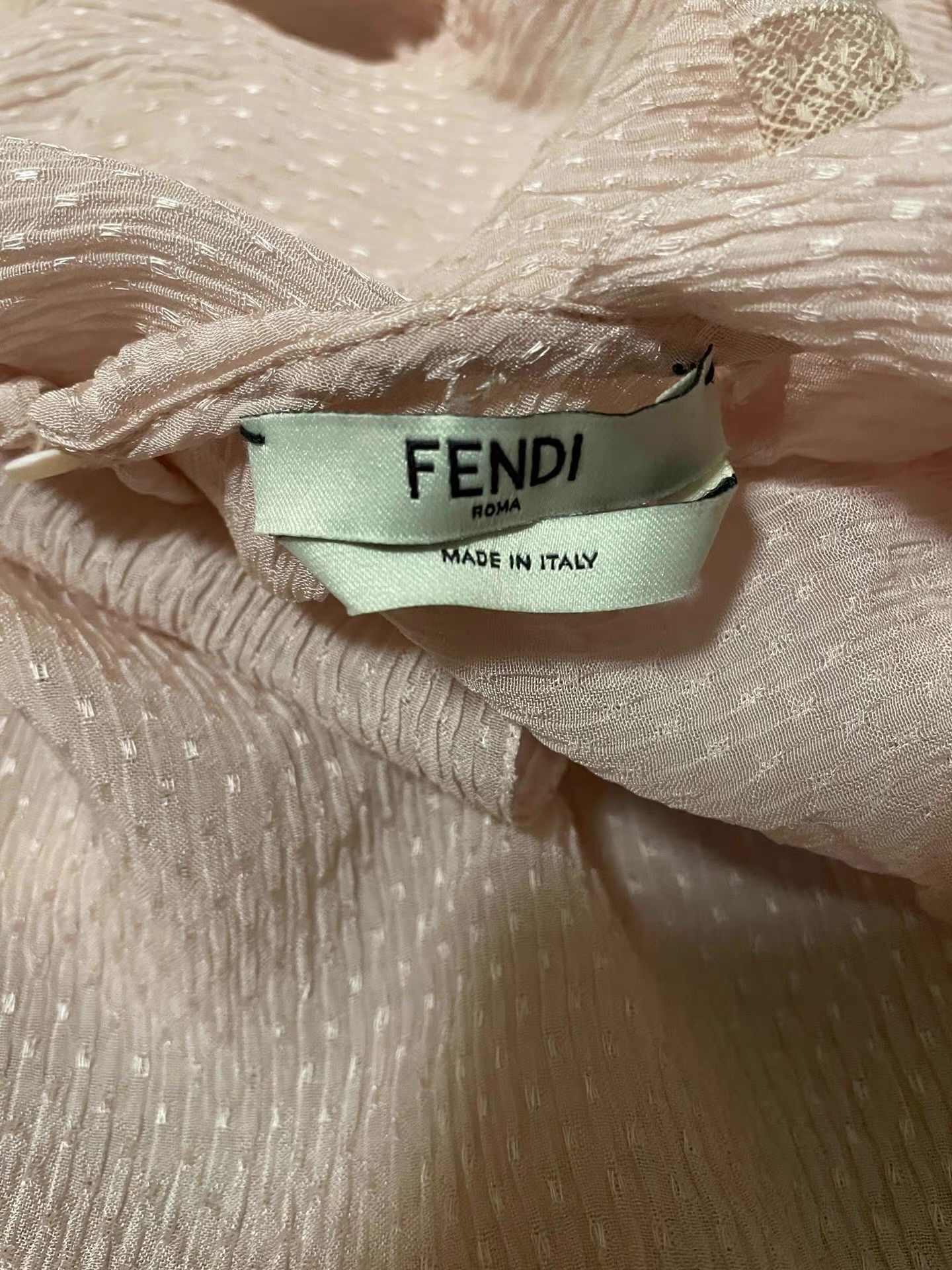 Fendi Fendi Women's Chiffon Blouse Size M / US 6-8 / IT 42-44 - 7 Thumbnail