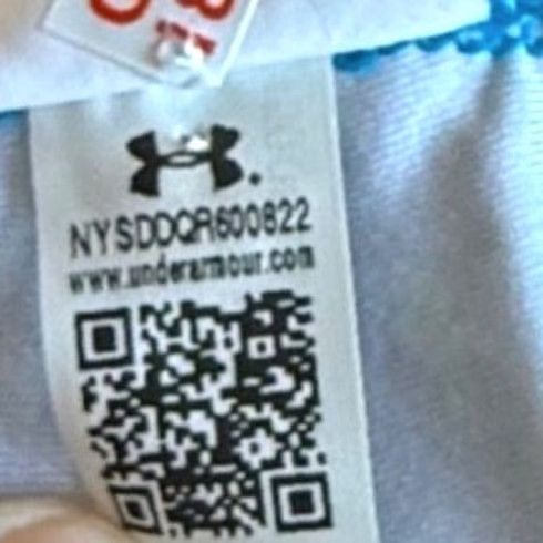 Under Armour Under Armour Womens L HeatGear Shorts Blue Yellow Digital Camo 3" Compression Size 36" / US 14 / IT 50 - 6 Thumbnail