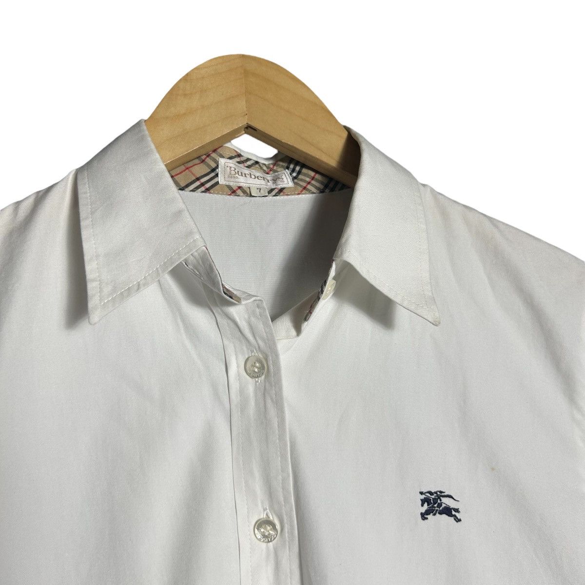 Burberry × Vintage Vintage Burberrys Shirt Size M / US 6-8 / IT 42-44 - 3 Thumbnail