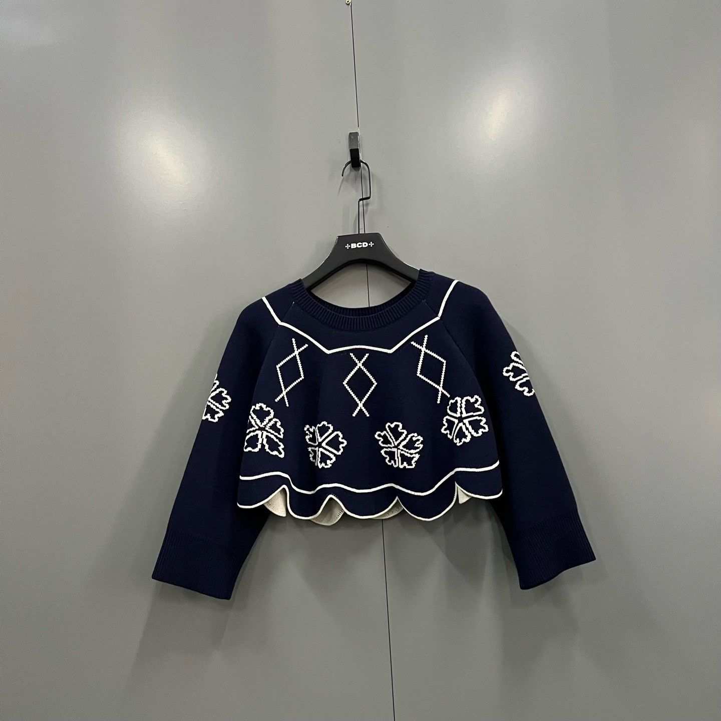 Dior Dior Printed Graphic Sweater it_36 Women Size XS / US 0-2 / IT 36-38 - 1 Thumbnail