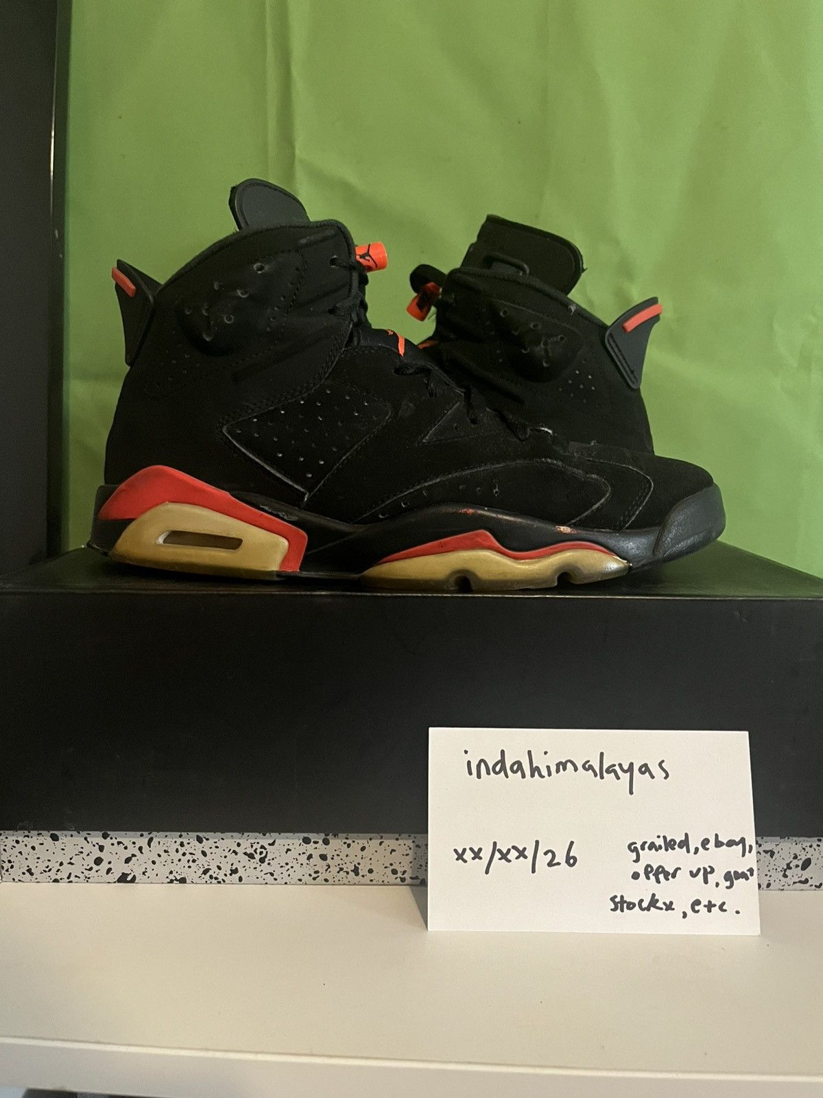 Nike Air Jordan 6 “Infrared Size US 9.5 / EU 42-43 - 1 Thumbnail