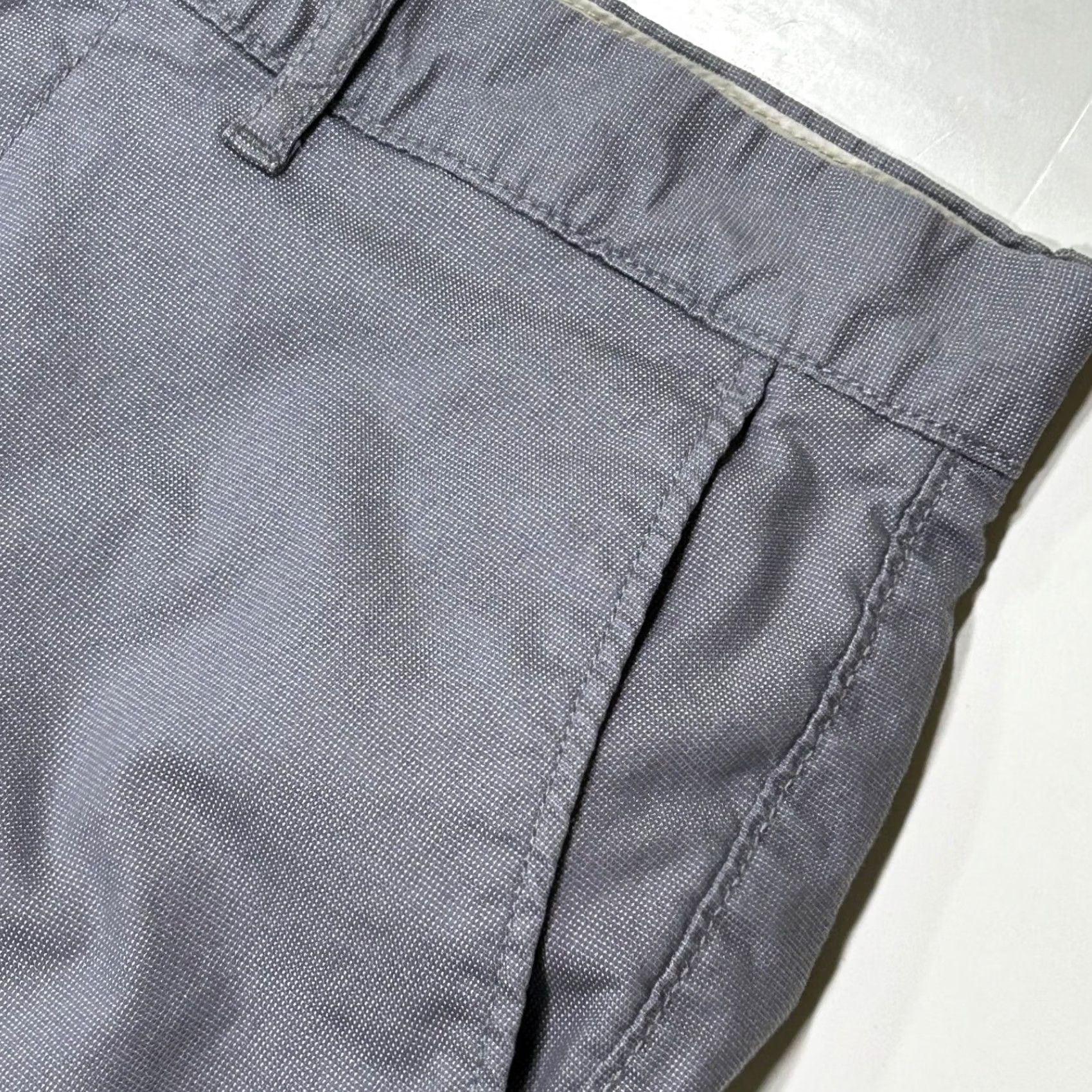 J.Crew J.Crew Flex Slim Chinos Pants Gray Stretch Casual Everyday Men's 31x32 Size US 31 - 4 Thumbnail