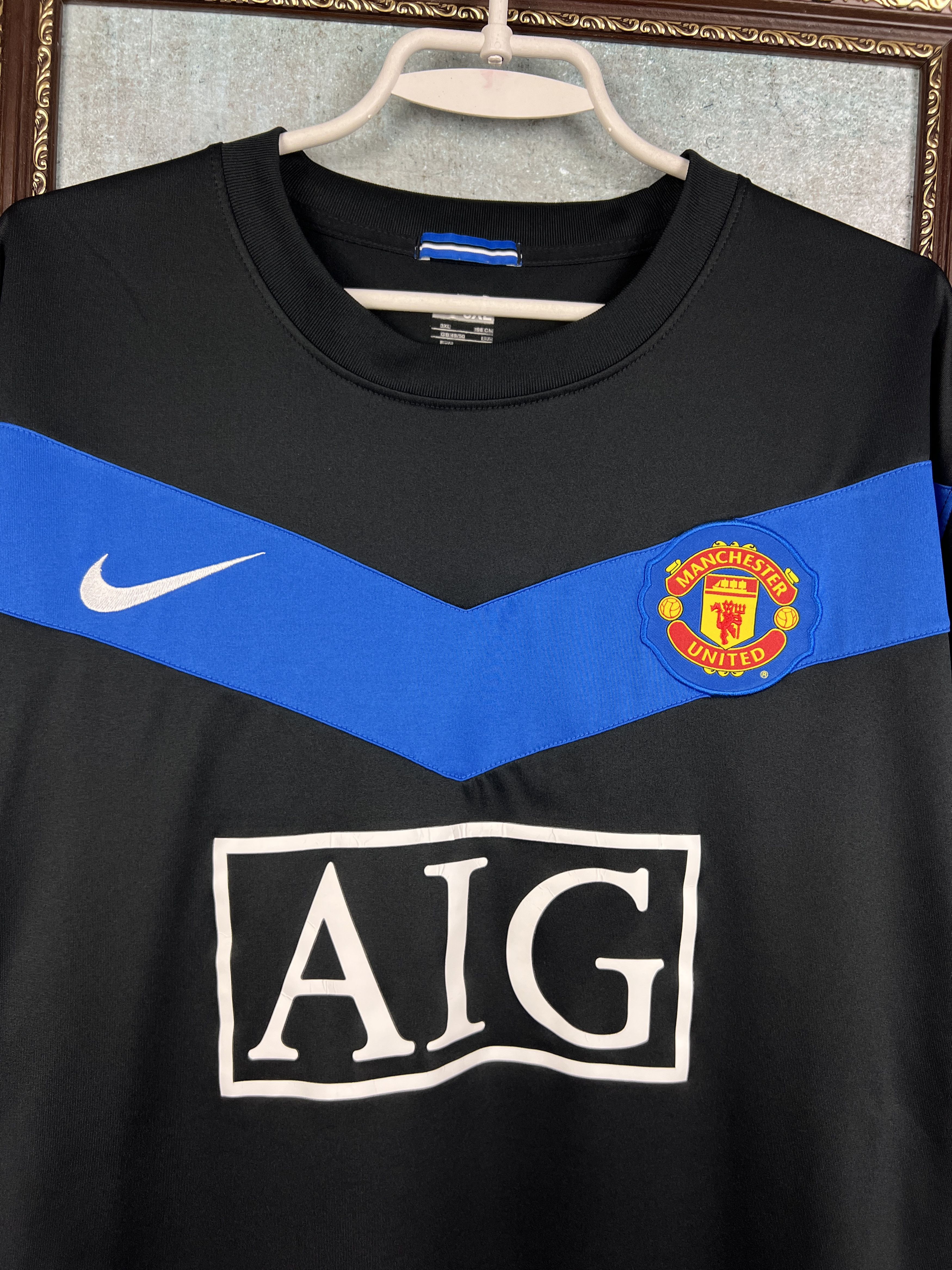Nike Manchester United football shirt #9 Barbatov Jersey Sz 3XL Size US XXL / EU 58 / 5 - 4 Thumbnail