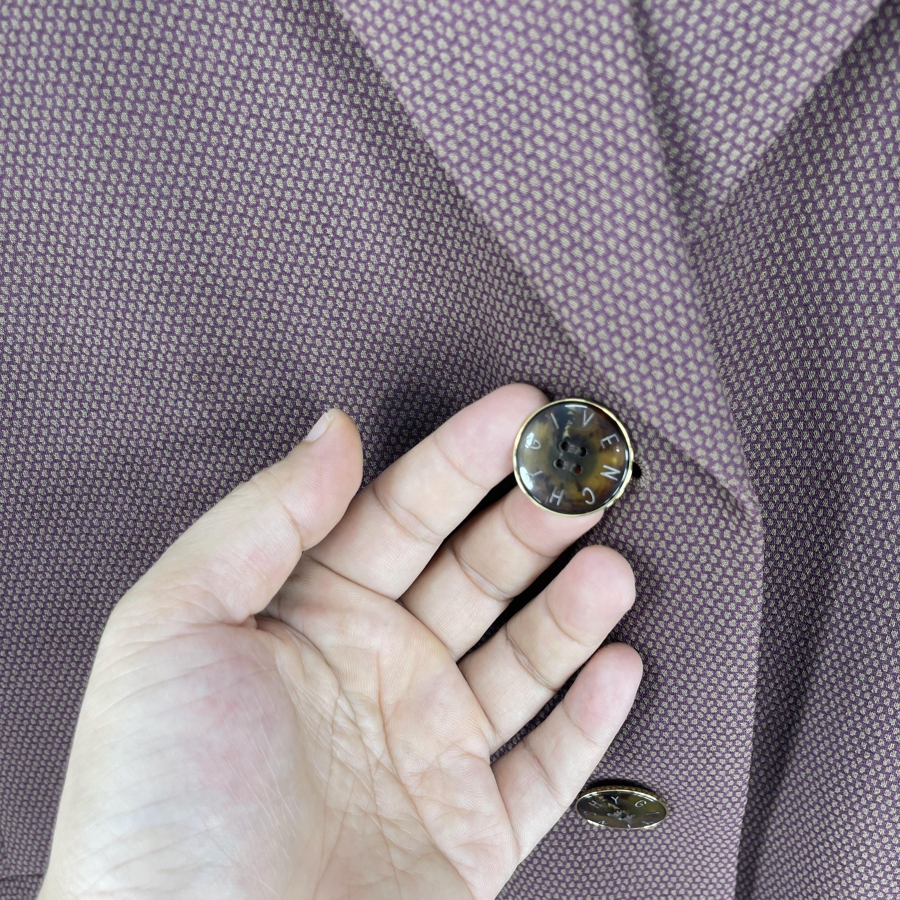Givenchy Vintage 90's GIVENCHY Paris Sun Faded Blazer Style Jacket Size M / US 6-8 / IT 42-44 - 8 Thumbnail
