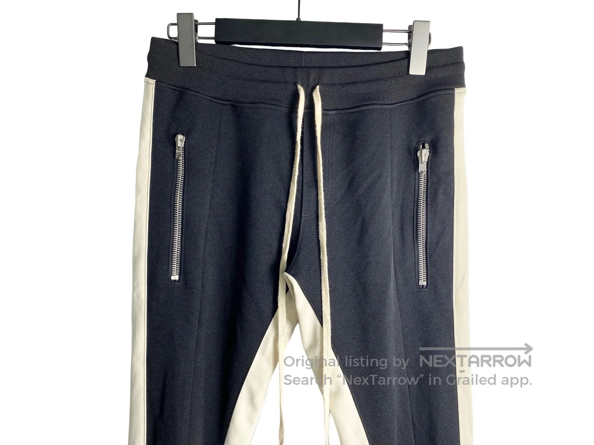 Fear of God FEAR OF GOD size S Buckle Black and White Sport Pants Size US 27 - 3 Thumbnail