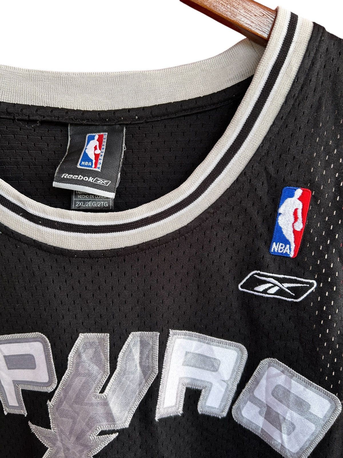 NBA × Reebok × Vintage 🔥 🔥VINTAGE Reebok San Antonio Spurs NBA Jersey Size US XXL / EU 58 / 5 - 5 Thumbnail