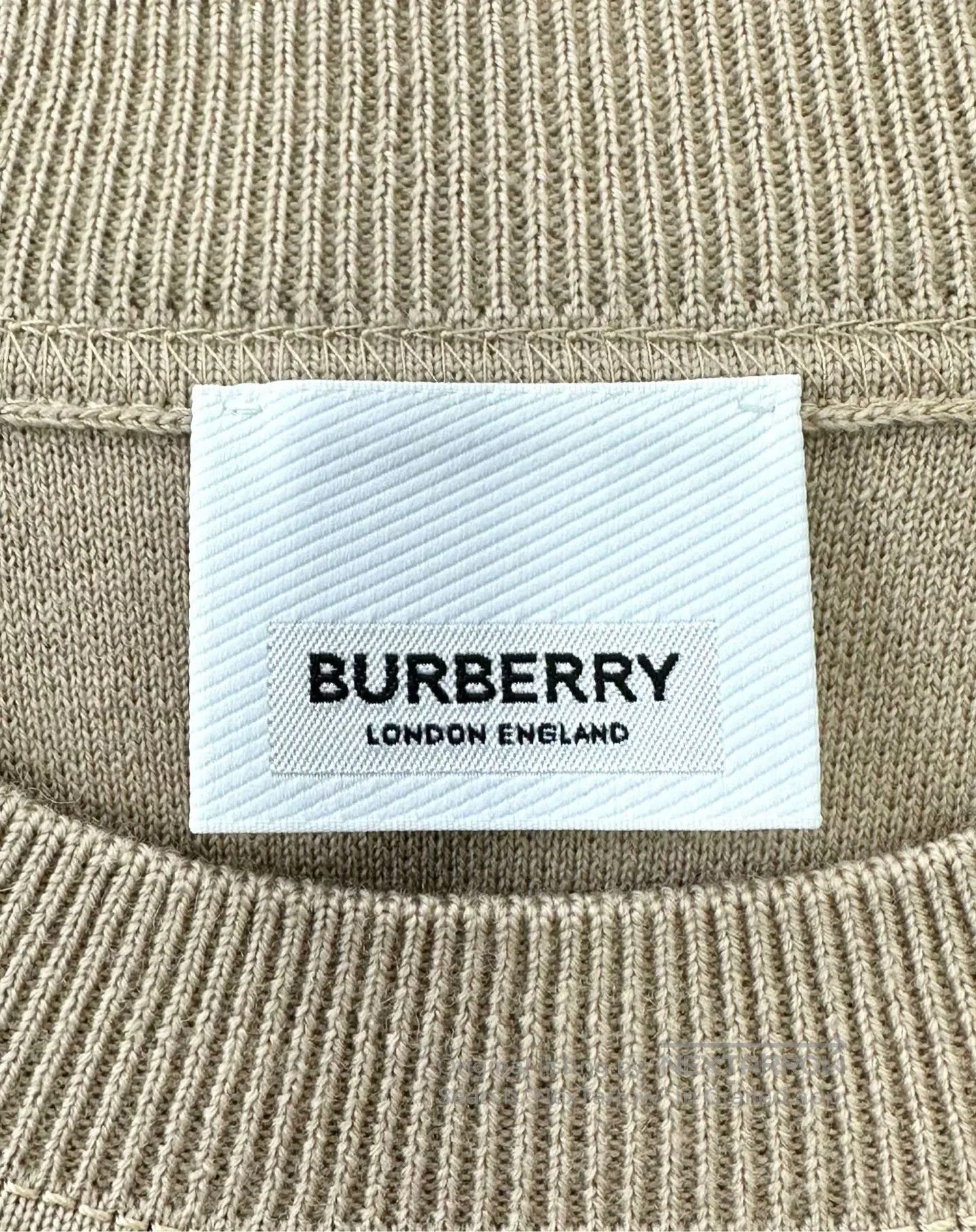 Burberry Burberry Khaki Classic Bullet Logo Knit Sweater| Size US S / EU 44-46 / 1 - 3 Thumbnail