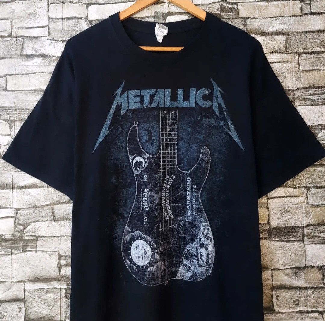 Band Tees Metallica Hammet Ouija Guitar Tshirt Size US XL / EU 56 / 4 - 3 Thumbnail
