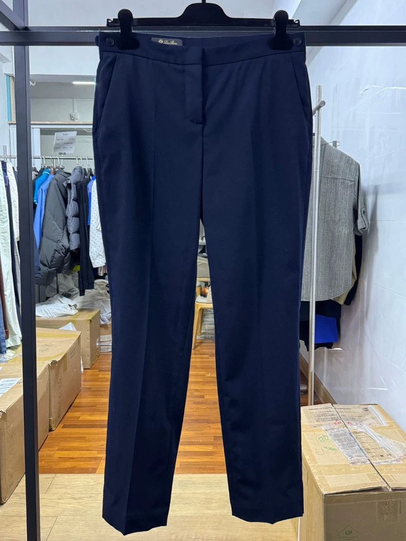 Loro Piana Loro Piana Women's Elastic Casual Trousers Size US 31 - 1 Thumbnail