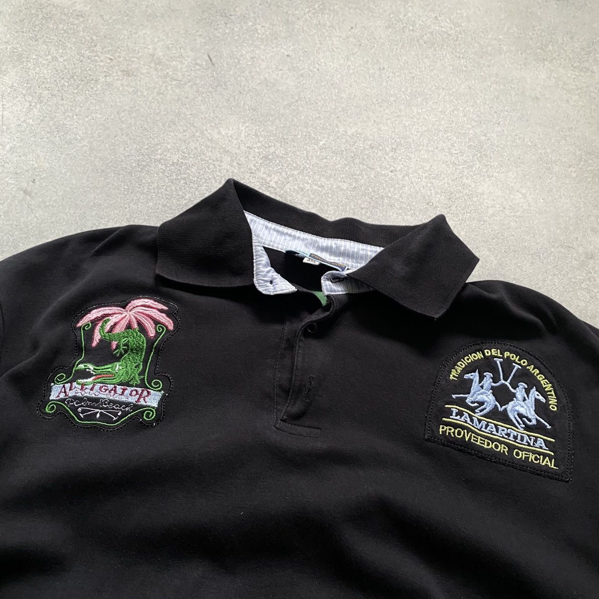 La Martina LA MARTINA POLO ARGENTINA VINTAGE CLASSIC POLO SHIRT Size US XL / EU 56 / 4 - 4 Thumbnail