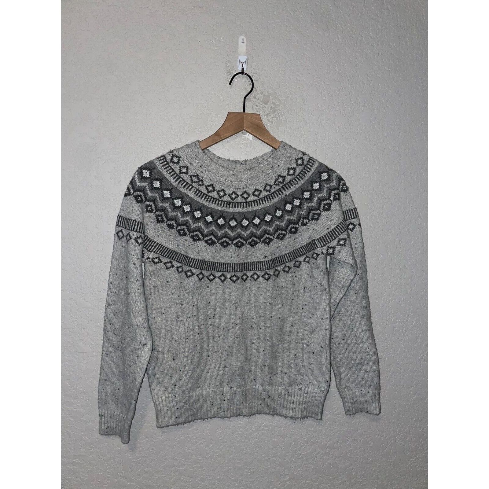Vintage Women's Original Weatherproof Vintage Sweater Gray Outerwear Size XS / US 0-2 / IT 36-38 - 1 Thumbnail