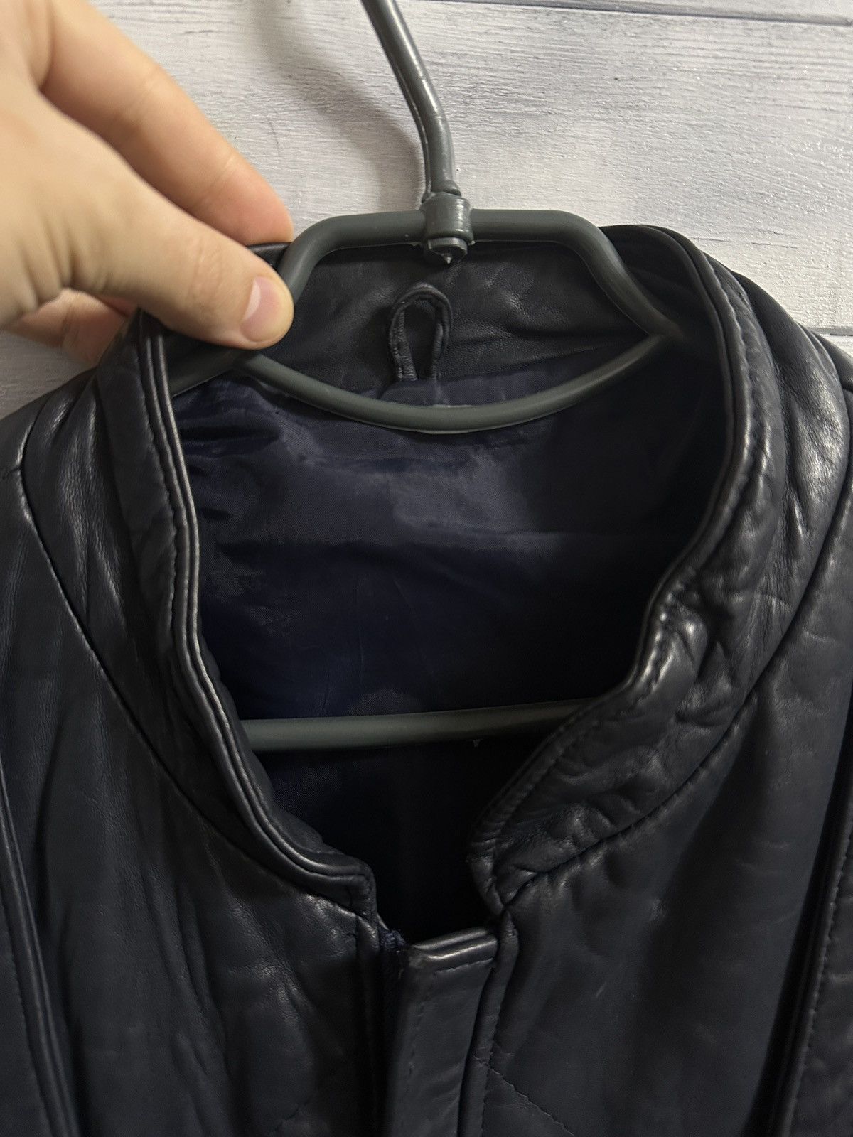 Japanese Brand Rare Vintage Leather Moto Racing Jacket Bomber. Size US M / EU 48-50 / 2 - 7 Thumbnail