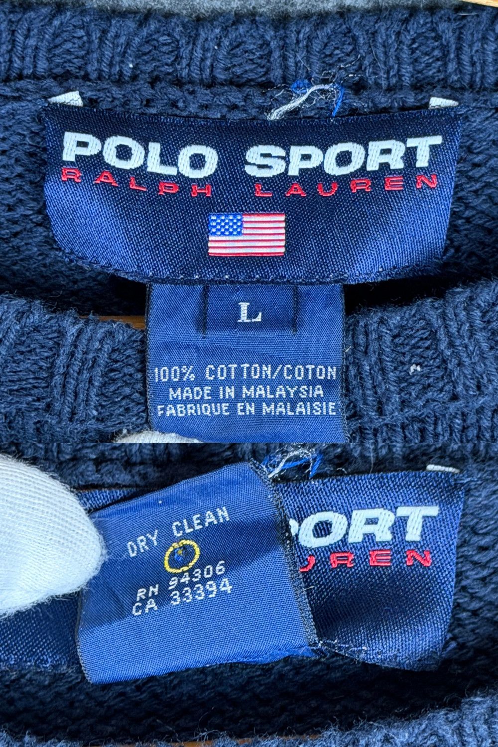 Polo Ralph Lauren Polo Sport Ralph Lauren Polo Bear Sweater fw99 Vintage Knit Size US S / EU 44-46 / 1 - 3 Thumbnail