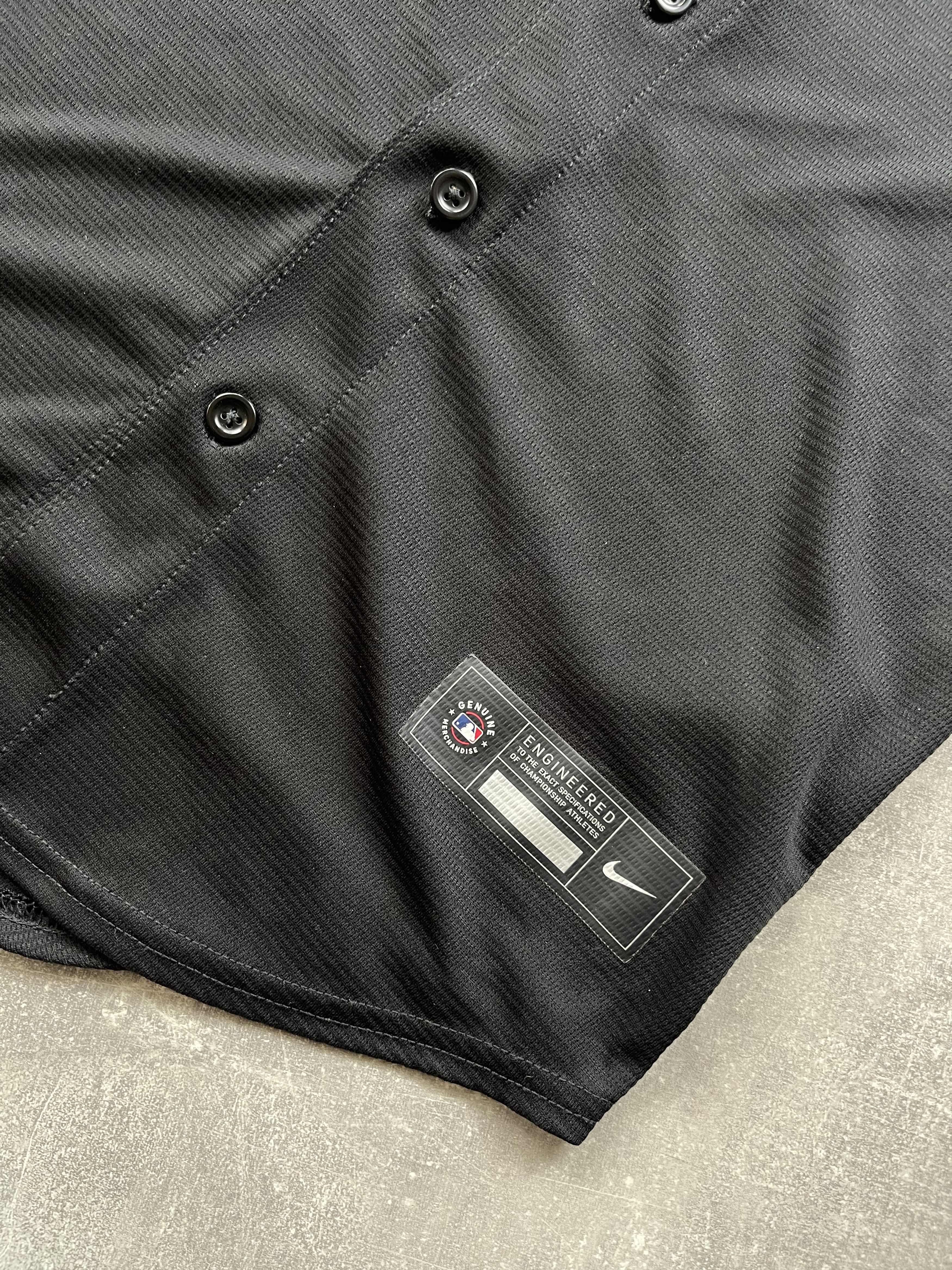 Nike Nike & SOX genuine merchandise baseball black rap jersey Size US S / EU 44-46 / 1 - 4 Thumbnail