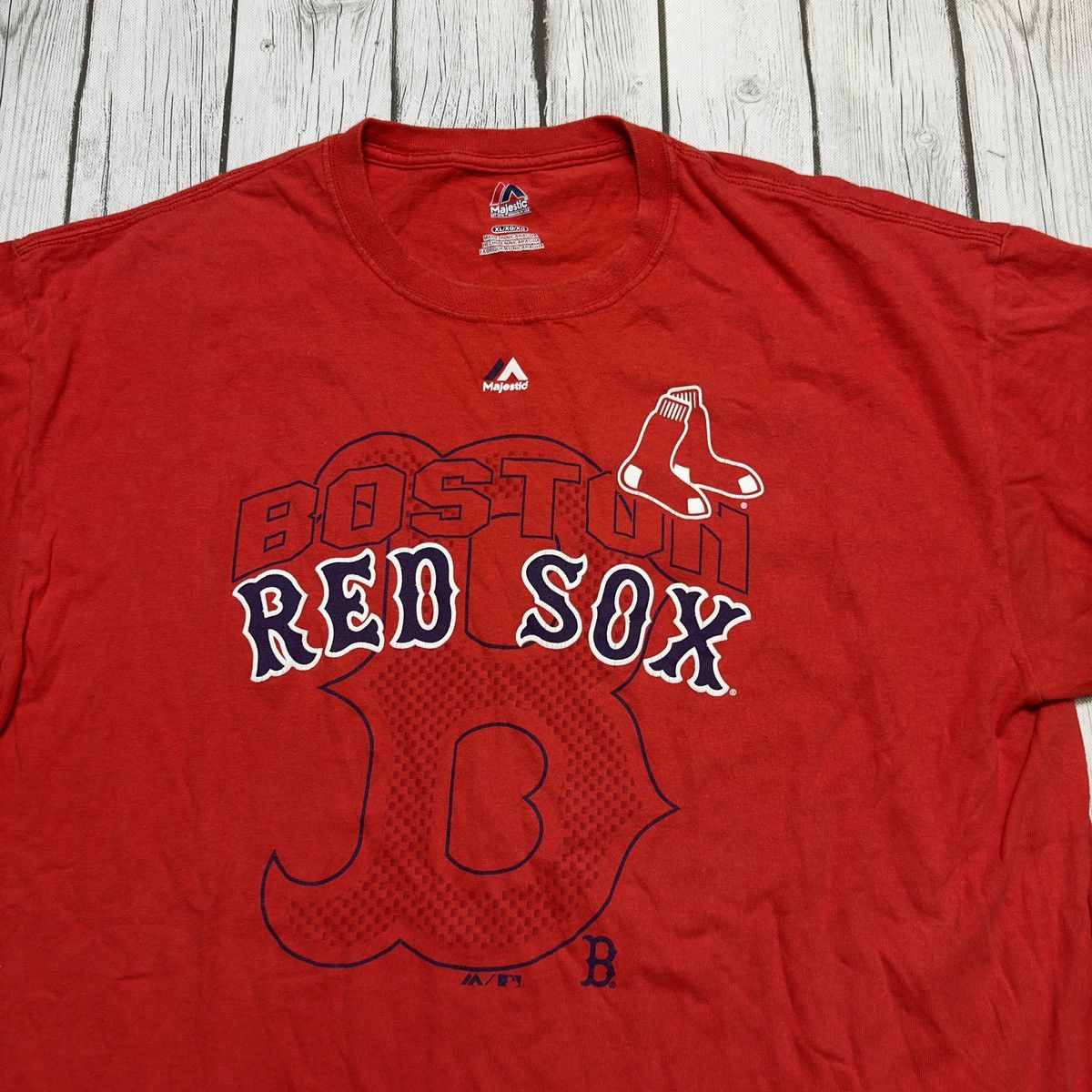 MLB × Majestic Boston Red Sox tee Size US XL / EU 56 / 4 - 3 Thumbnail