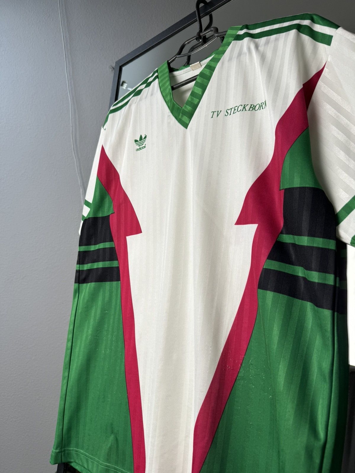 Adidas Very rare Adidas West Germany vintage jersey football tee Size US L / EU 52-54 / 3 - 3 Thumbnail