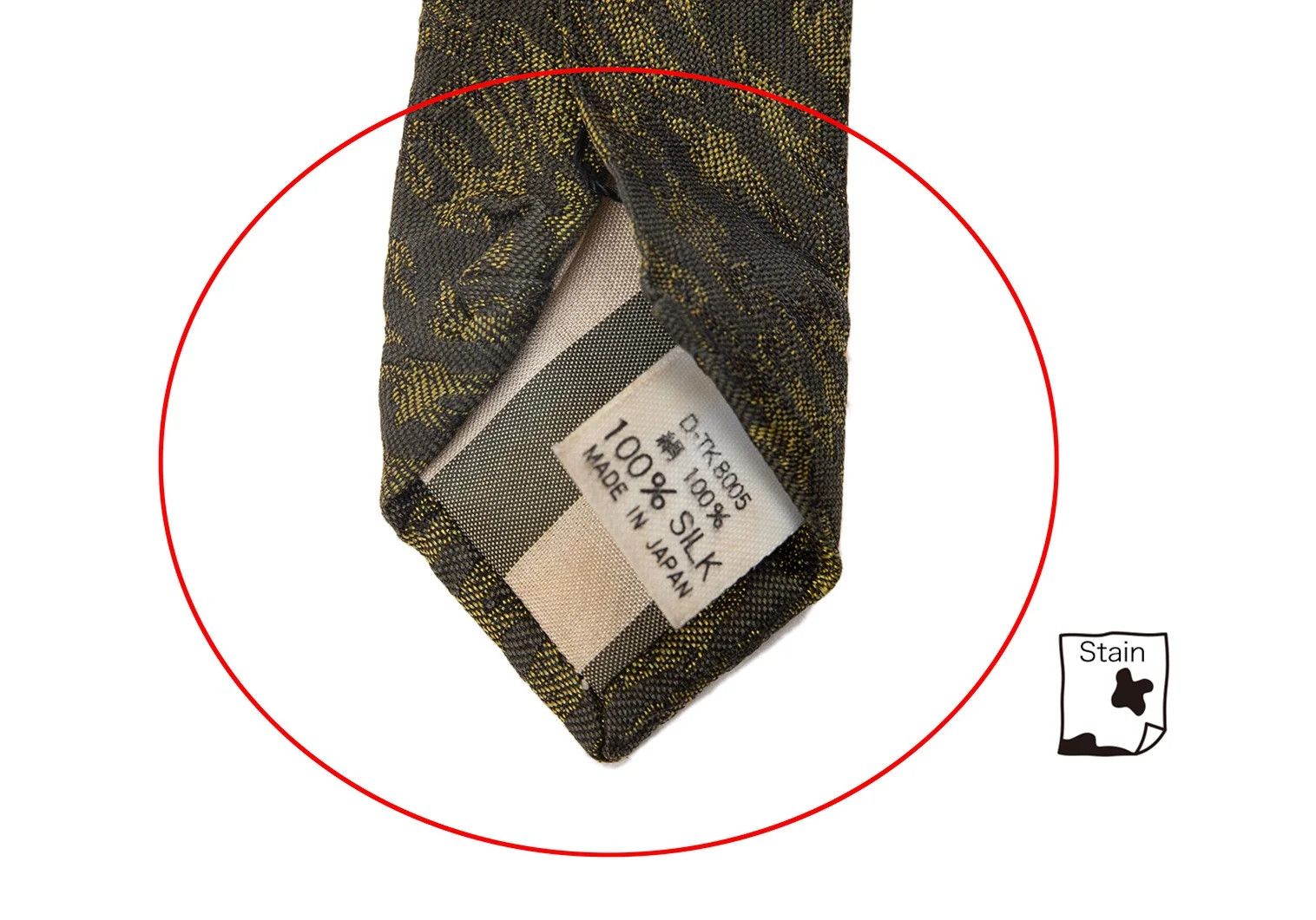 Jean Paul Gaultier Silk Jacquard Tie in Green Size ONE SIZE - 7 Thumbnail