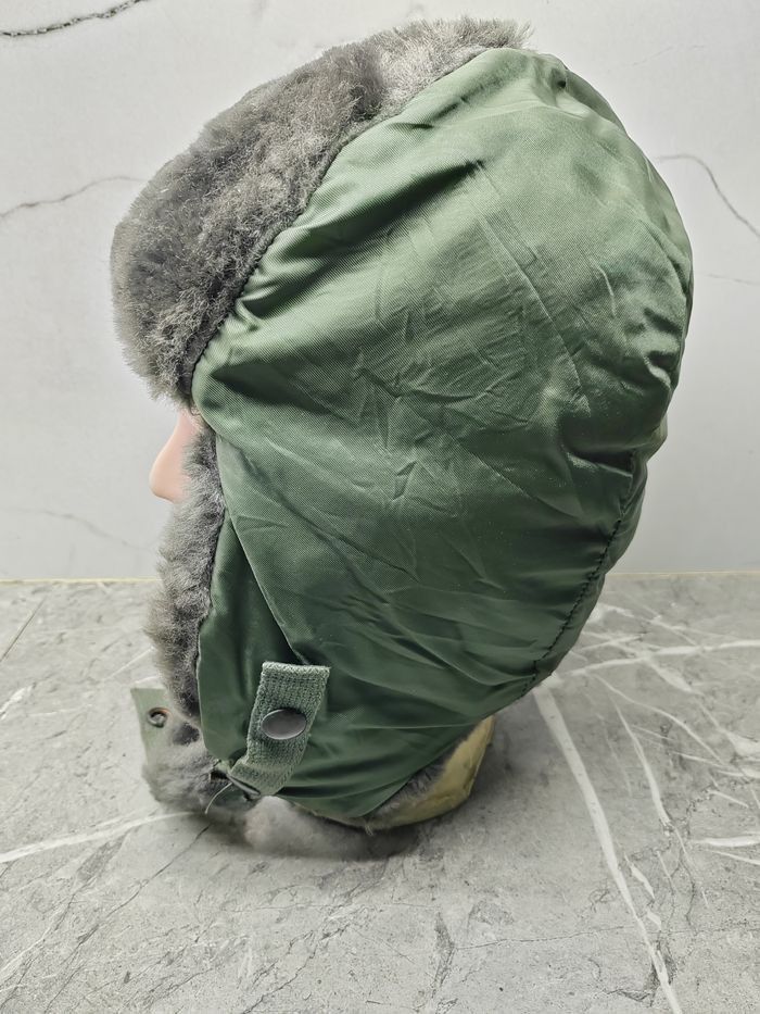 Japanese Brand Vintage Ushanka Military Fur Cap Hat Size ONE SIZE - 4 Thumbnail