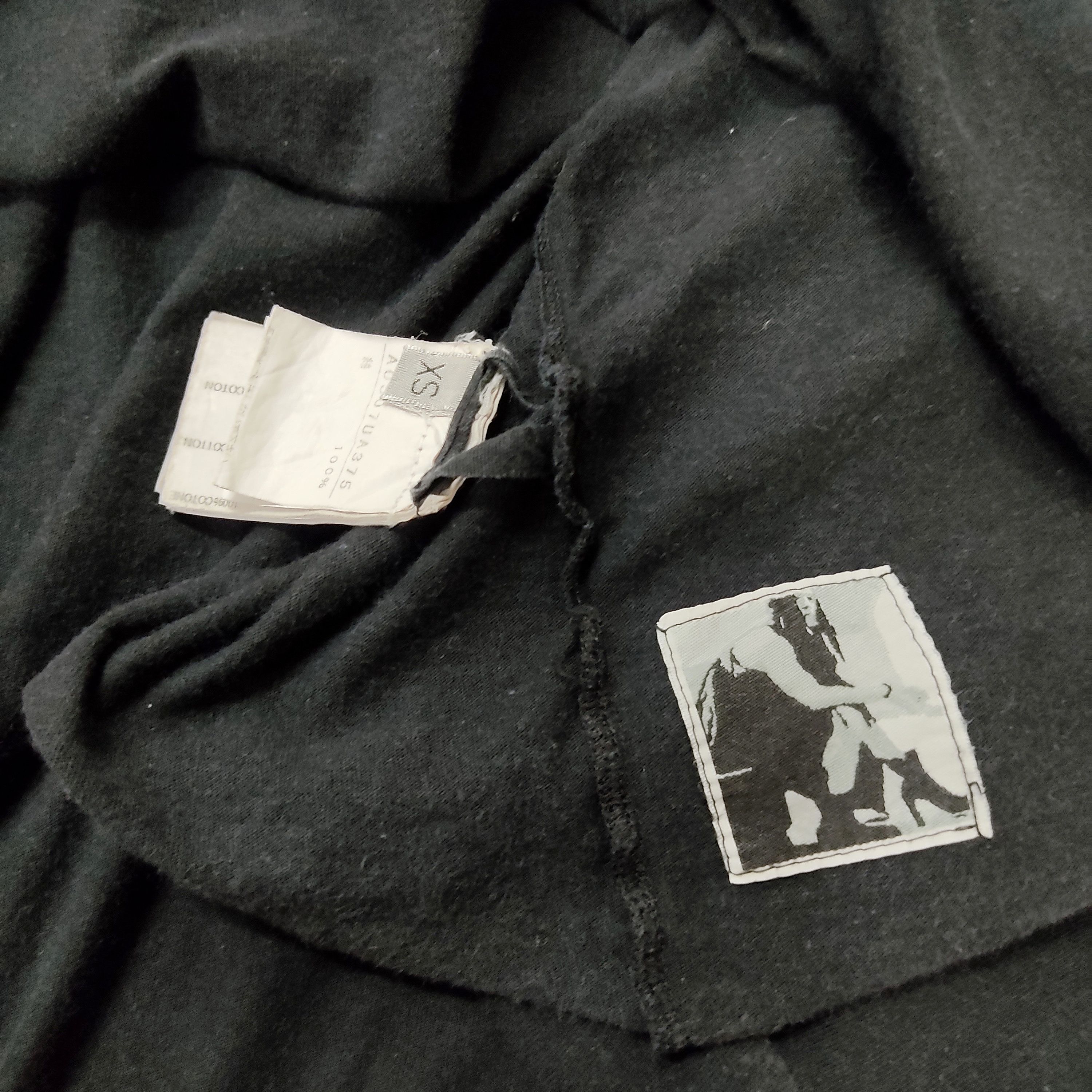 Rick Owens Drkshdw Rick Owens DRKSHDW Washed Baggy Tarp T-shirt Size US XS / EU 42 / 0 - 12 Thumbnail