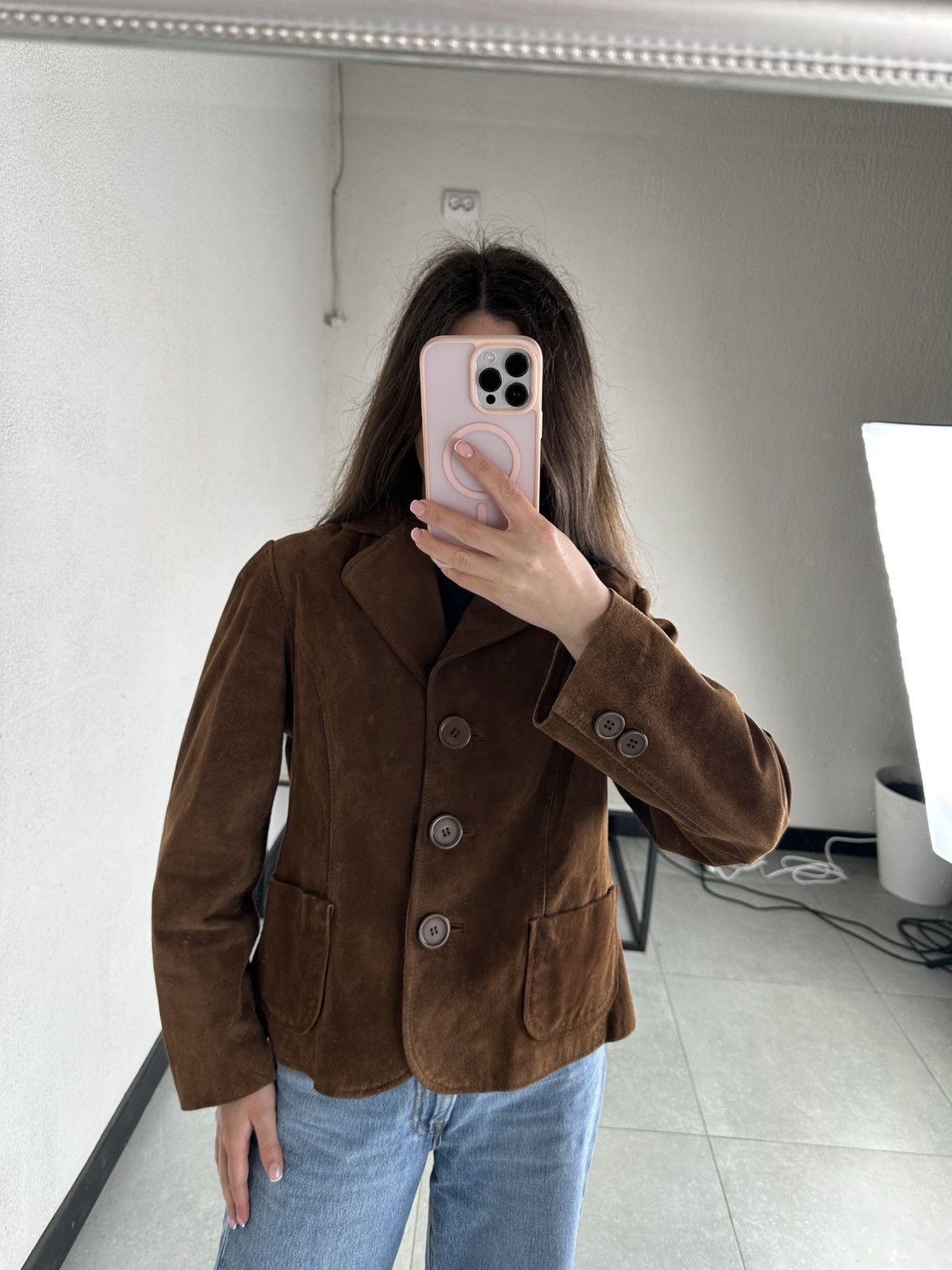 Japanese Brand Vintage Suede Jacket Size M / US 6-8 / IT 42-44 - 17 Thumbnail
