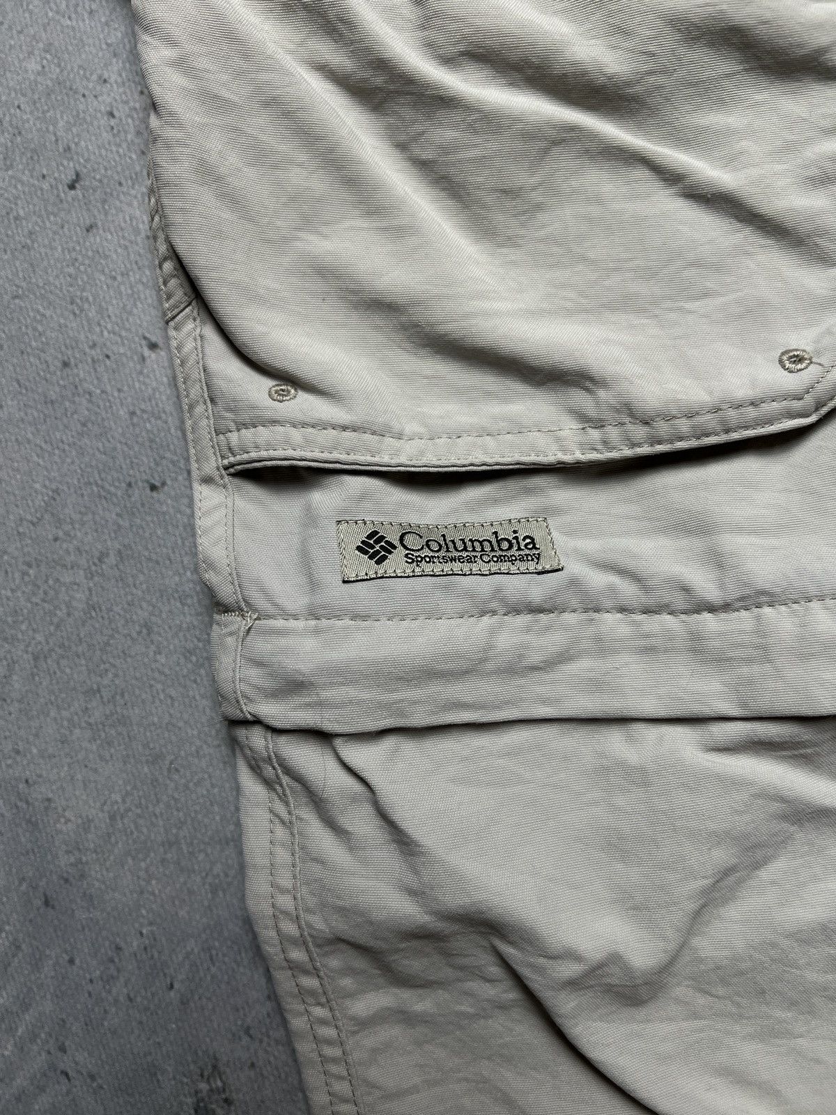 Columbia Vintage Columbia Wide Leg Baggy Outdoor Cargo 2in1 Pants y2k Size US 36 / EU 52 - 8 Thumbnail