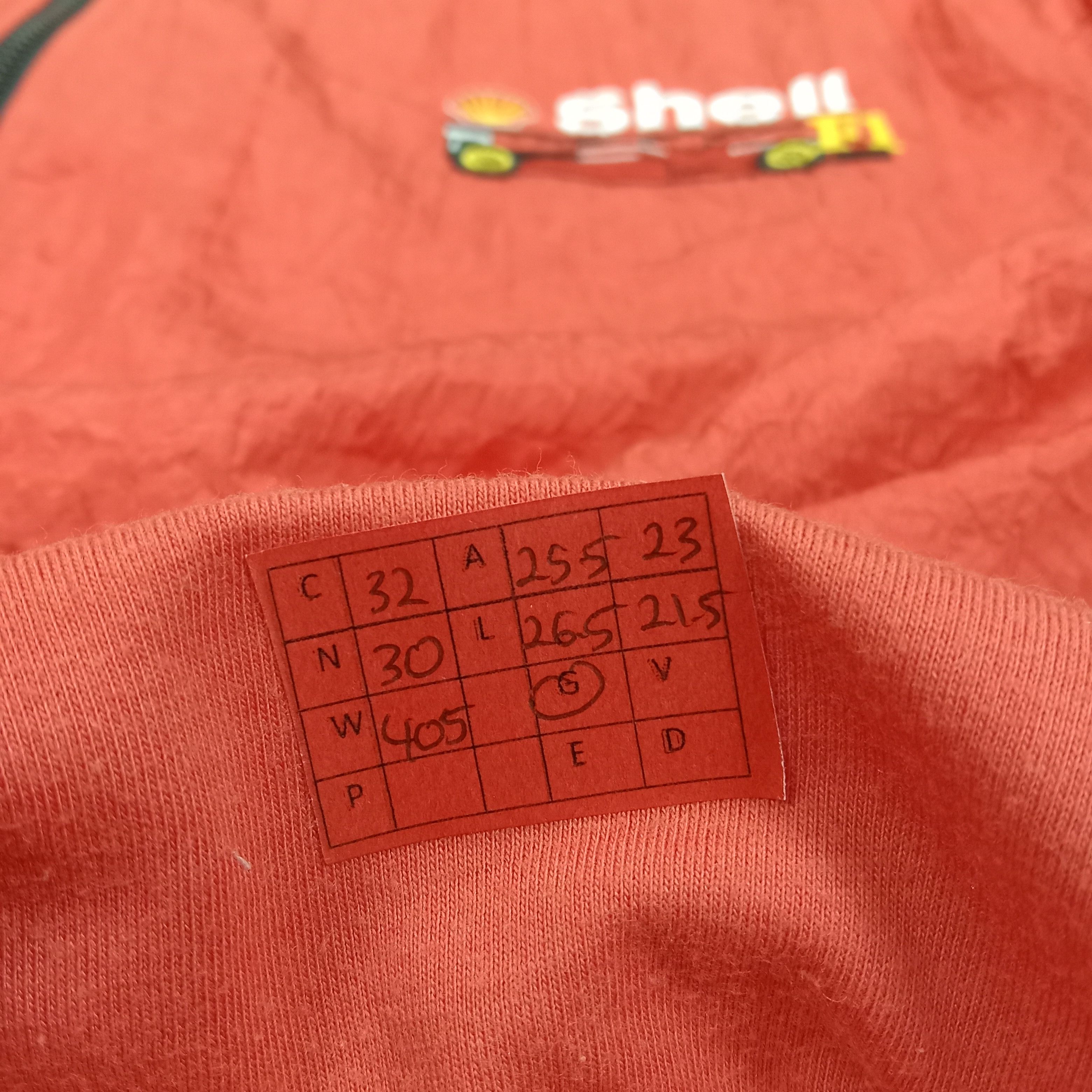 Ferrari × Vintage Shell Formula One F1 Racing Motorsports Windbreaker Jacket Size US XL / EU 56 / 4 - 14 Thumbnail