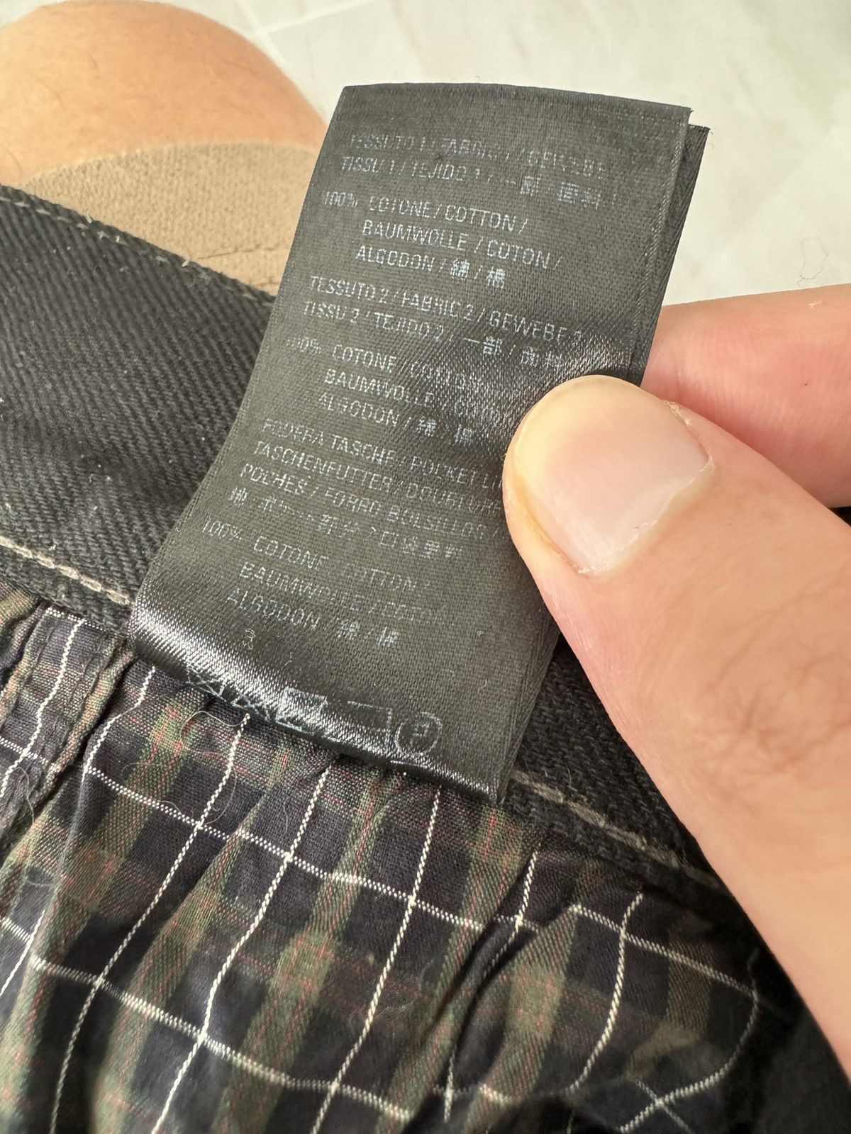 Balenciaga *RARE* RUNWAY BLACK TORN DENIM Sz. S Size US 32 / EU 48 - 12 Thumbnail